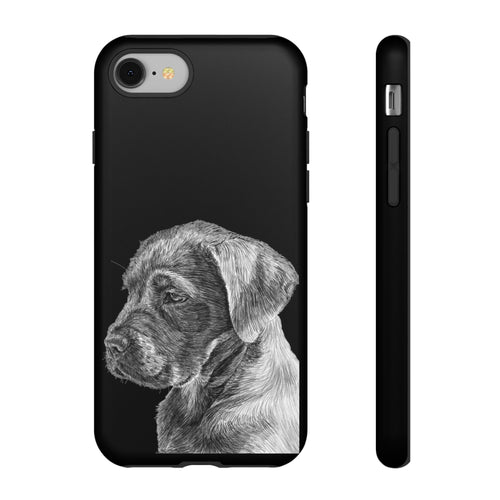 Custom Phone Case for Dog Lovers, Tough Cases with Labrador Design, Pet Owner Gift, Personalized Phone Cover, Animal Art Case