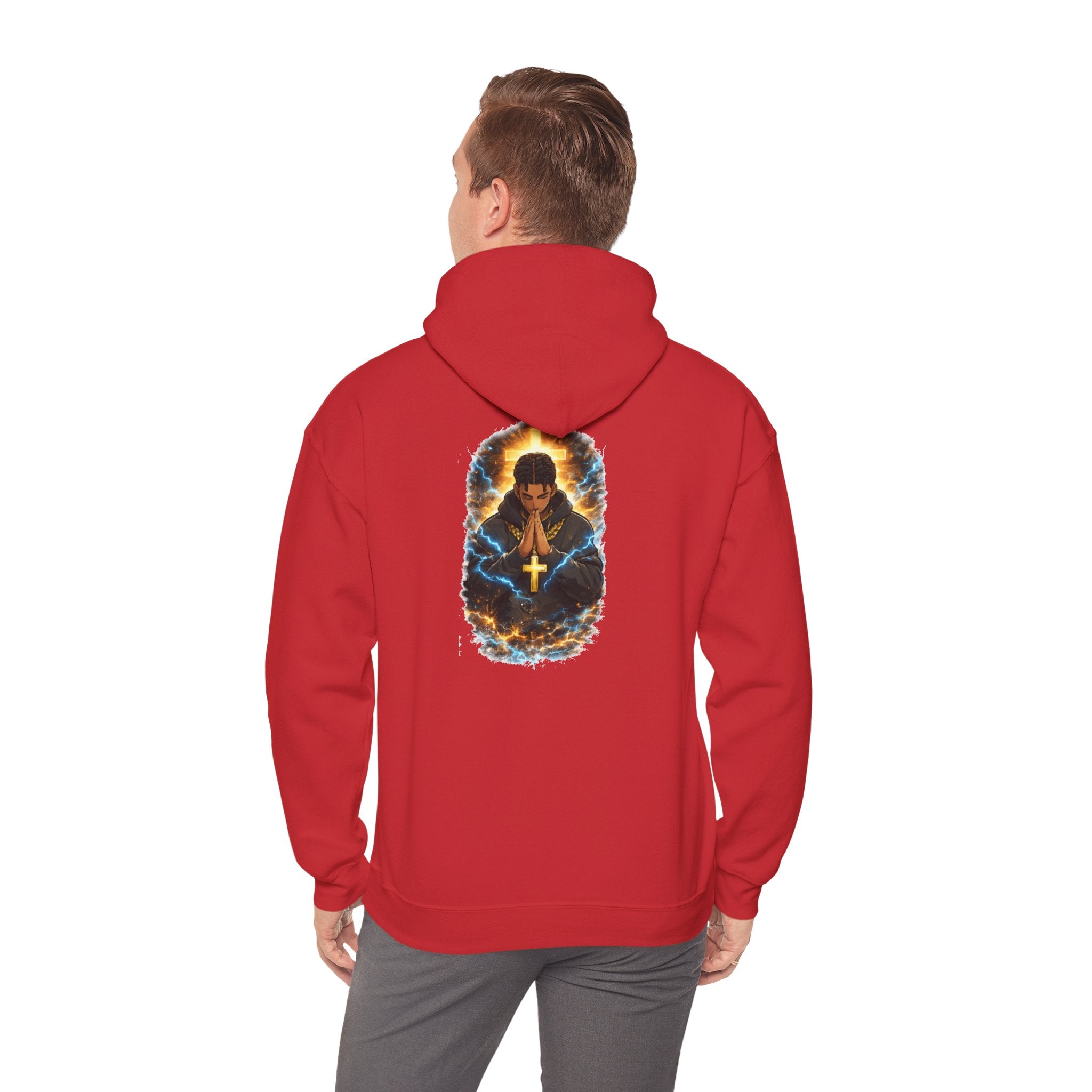 K1ng_Jen Praying hands icon Hoodie