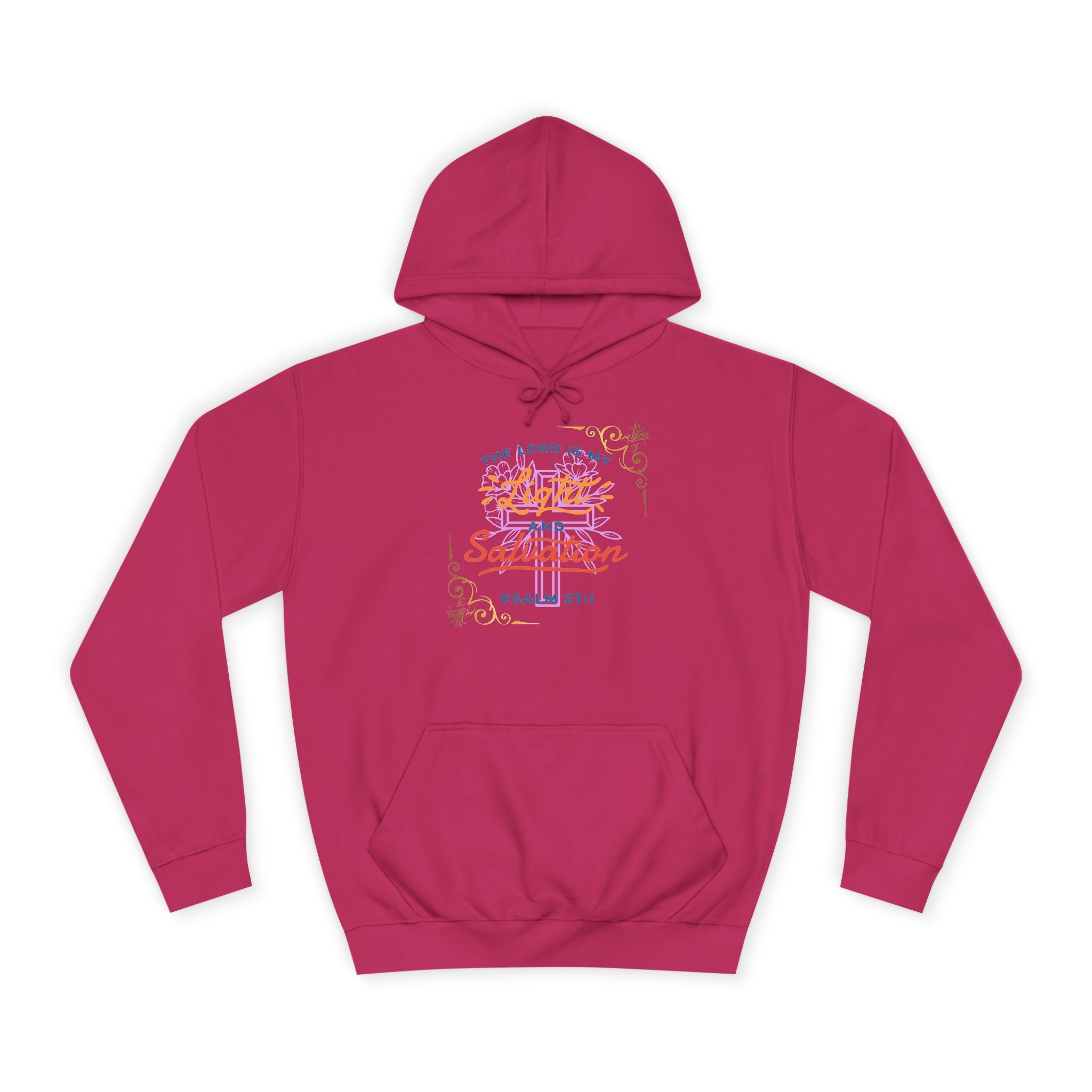 Inspirational Unisex College Hoodie, Motivational Sweatshirt, Faith-based [...]