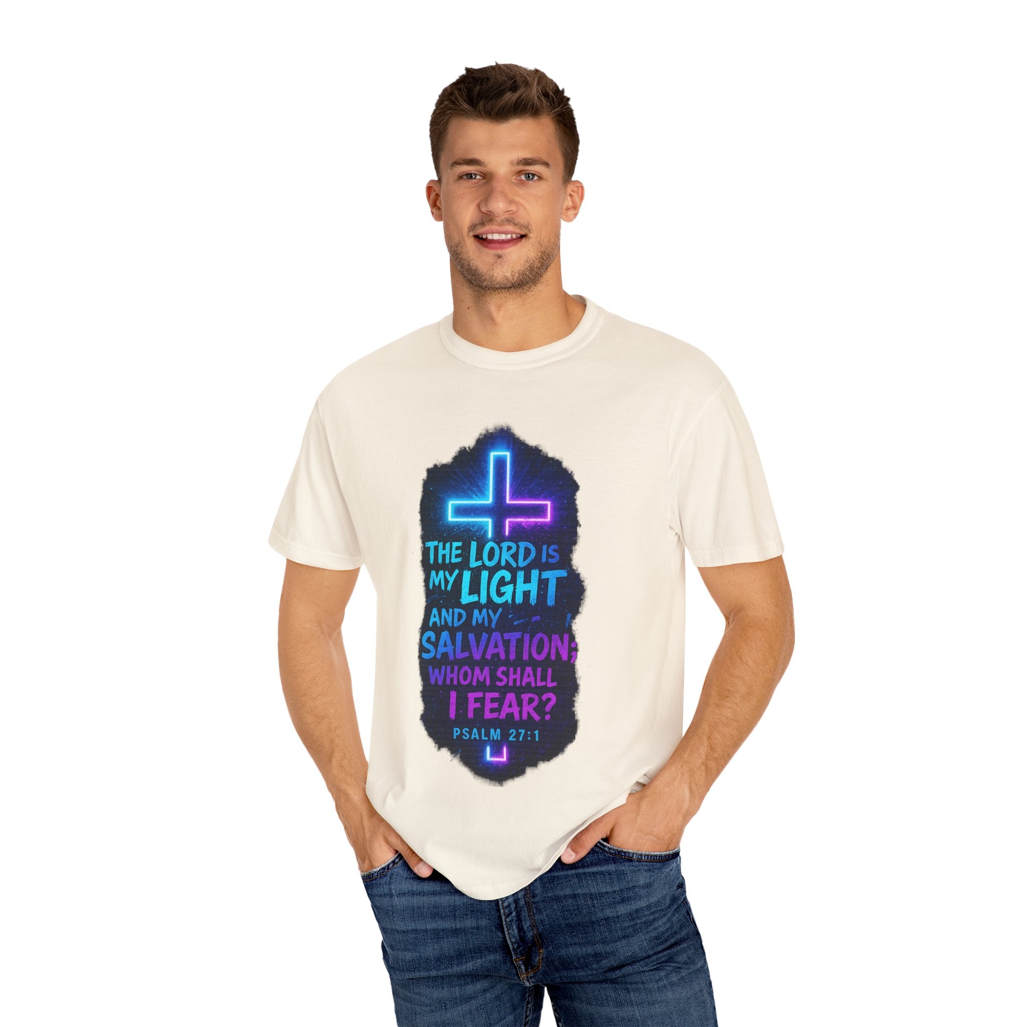 Garments of the Bible Unisex T-shirt Psalm 27:1