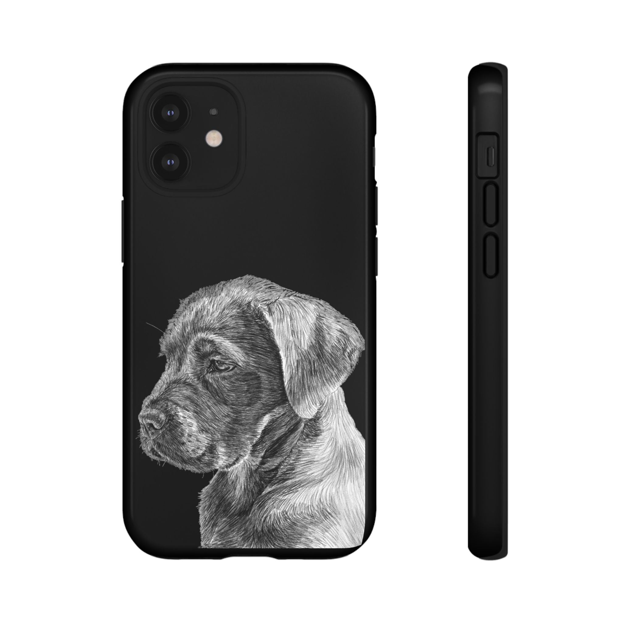 Custom Phone Case for Dog Lovers, Tough Cases with Labrador Design, Pet Owner Gift, Personalized Phone Cover, Animal Art Case