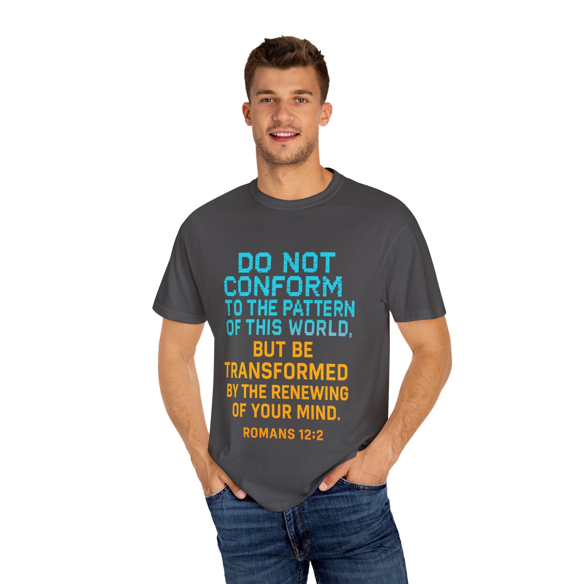 Garments of the Bible Unisex T-shirt Romans 12:2