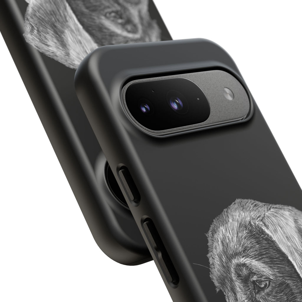 Custom Phone Case for Dog Lovers, Tough Cases with Labrador Design, Pet Owner Gift, Personalized Phone Cover, Animal Art Case