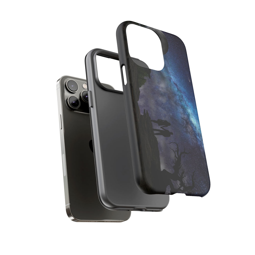 Starlit Galaxy Couples IPhone Case