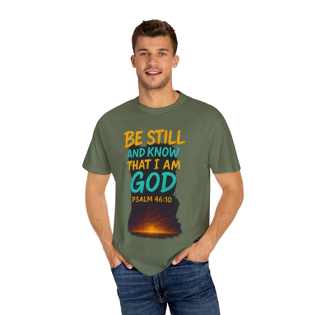 Garments of the Bible Unisex T-shirt Psalms 46:10