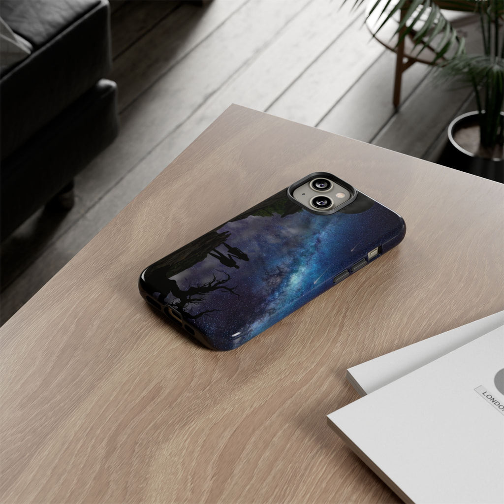 Starlit Galaxy Couples IPhone Case