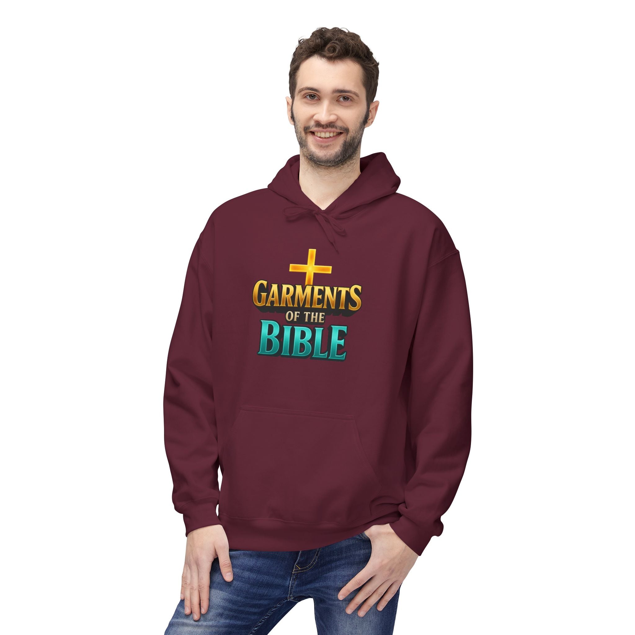 Garments of the Bible Unisex Hoodie Psalm 23:4