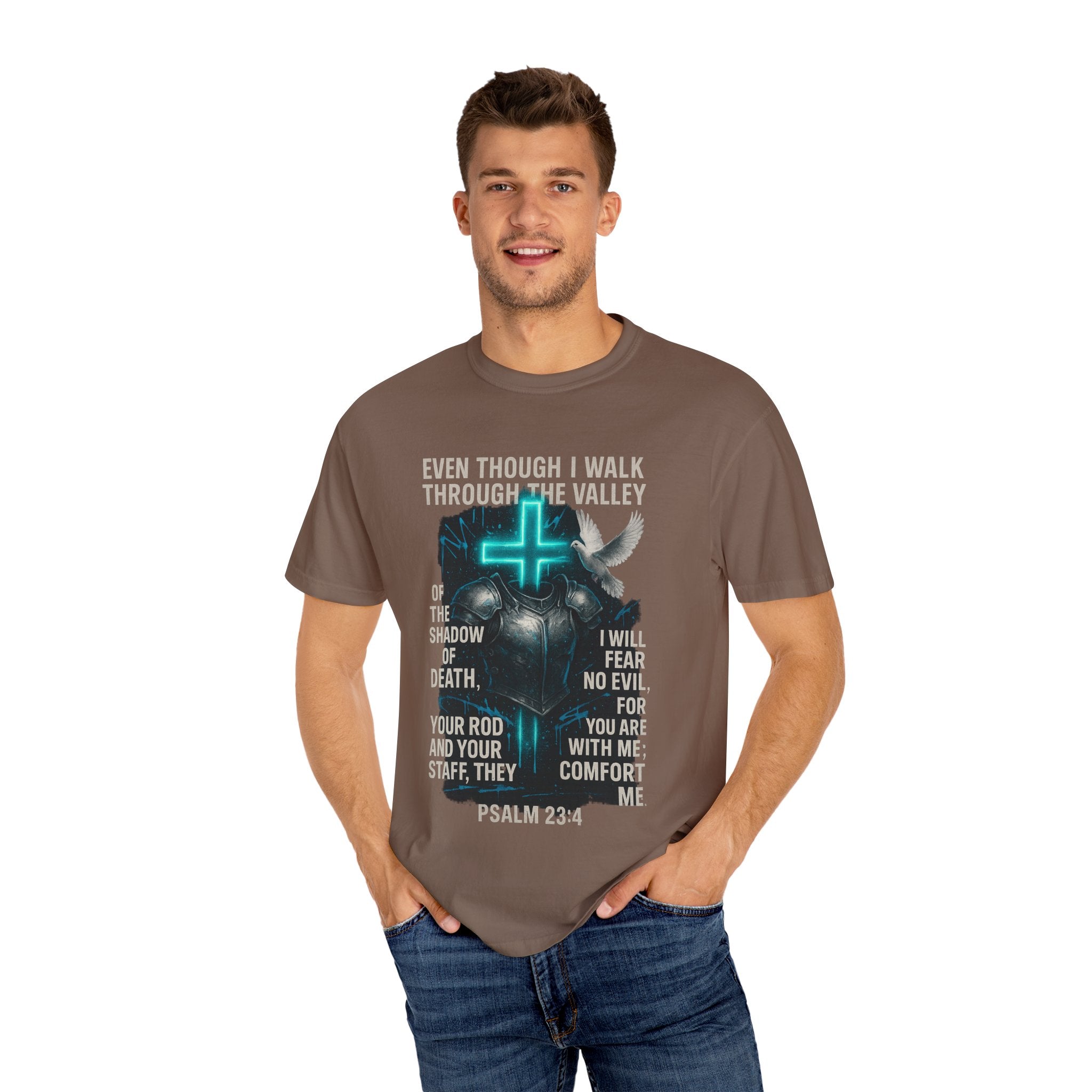 Garments of the Bible Unisex T-shirt Psalm 23:4