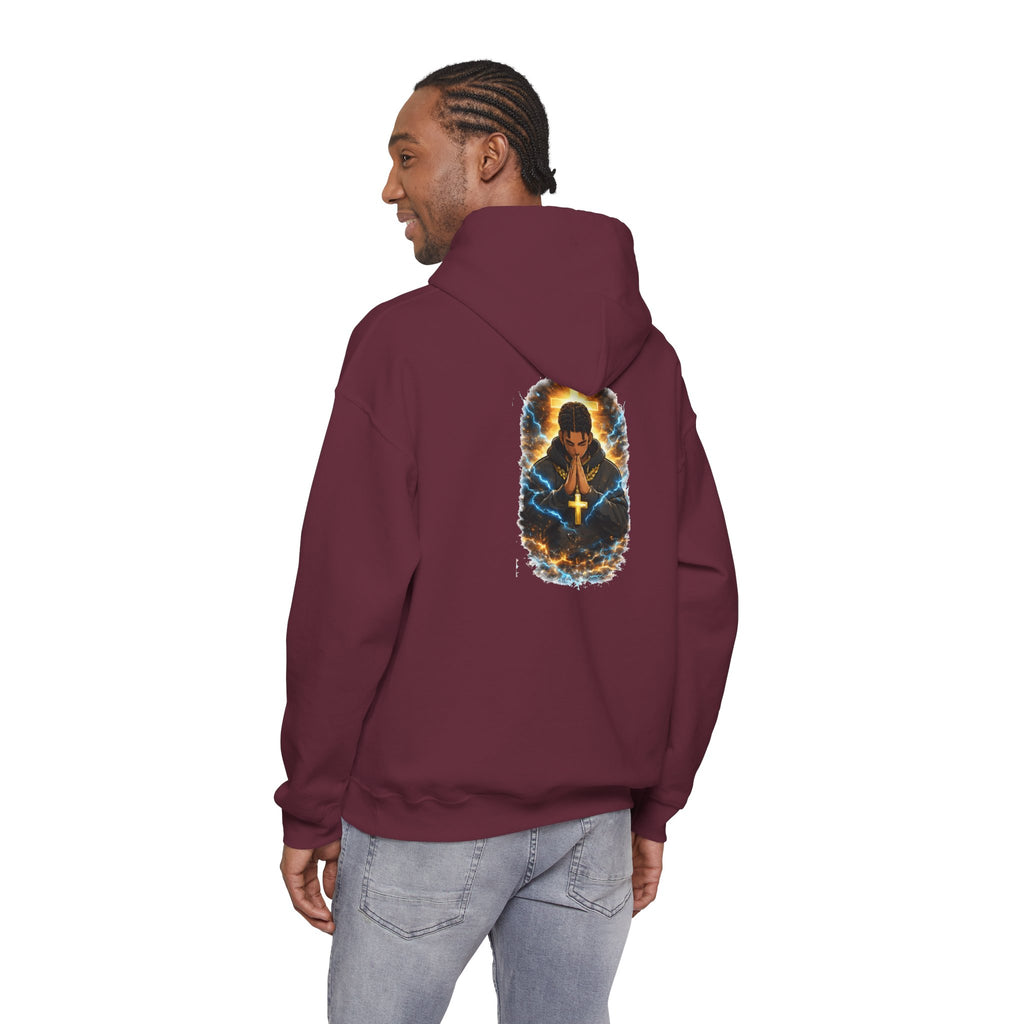 K1ng_Jen Praying hands icon Hoodie