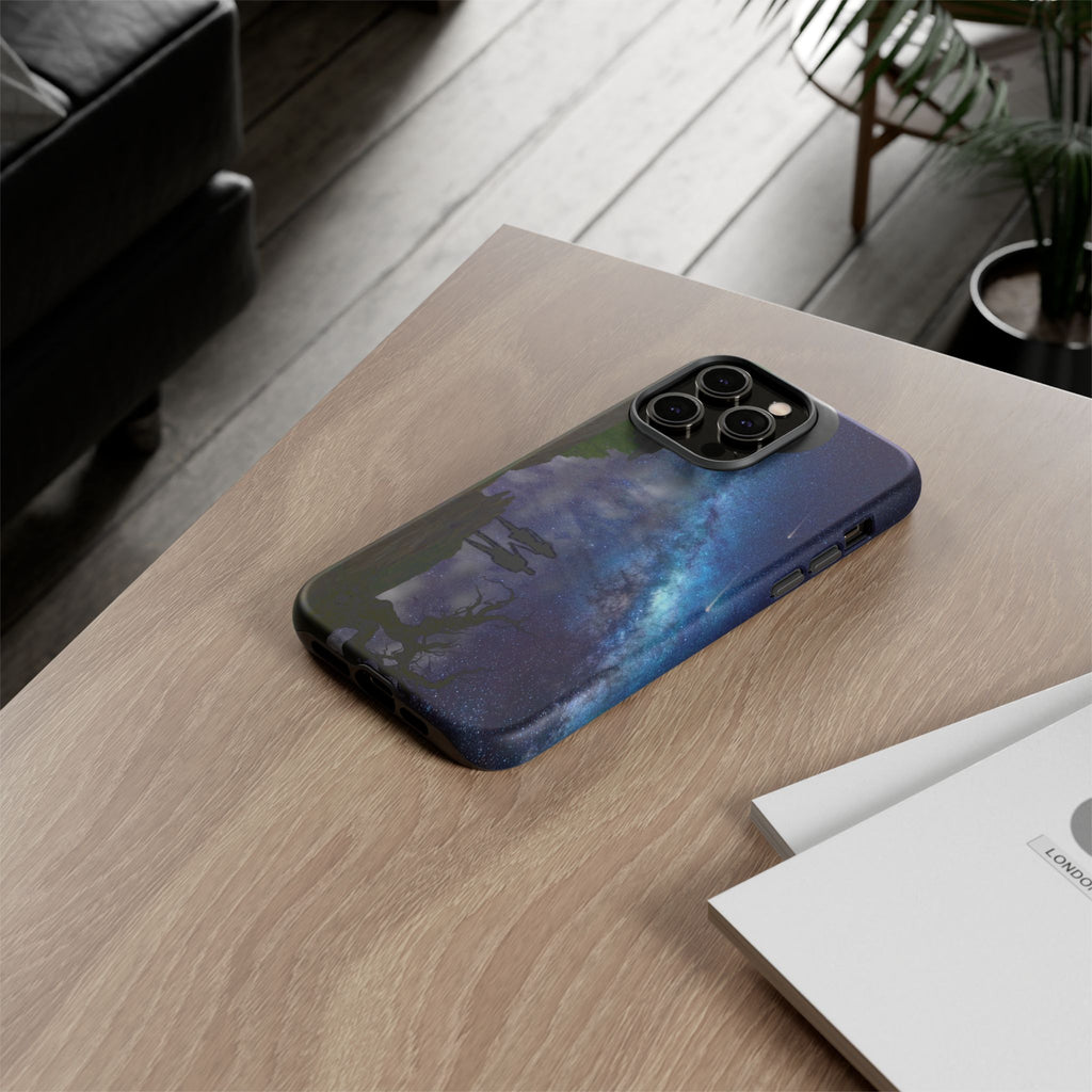 Starlit Galaxy Couples IPhone Case
