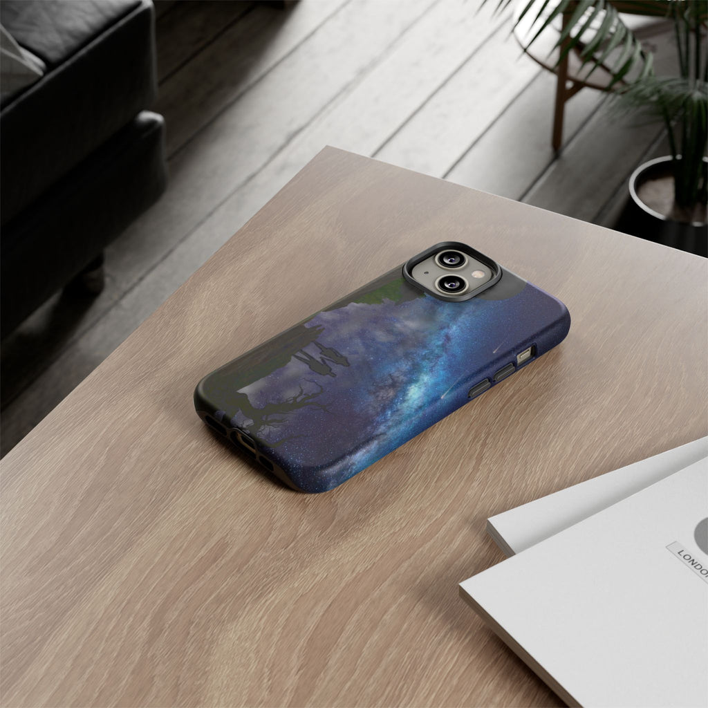 Starlit Galaxy Couples IPhone Case