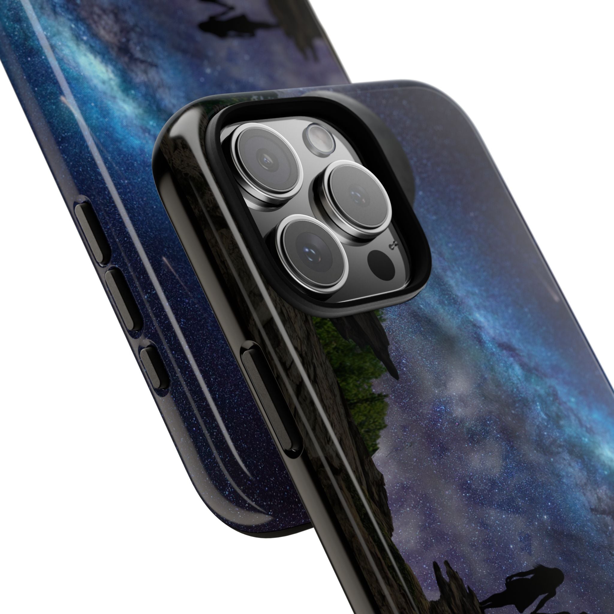 Starlit Galaxy Couples IPhone Case