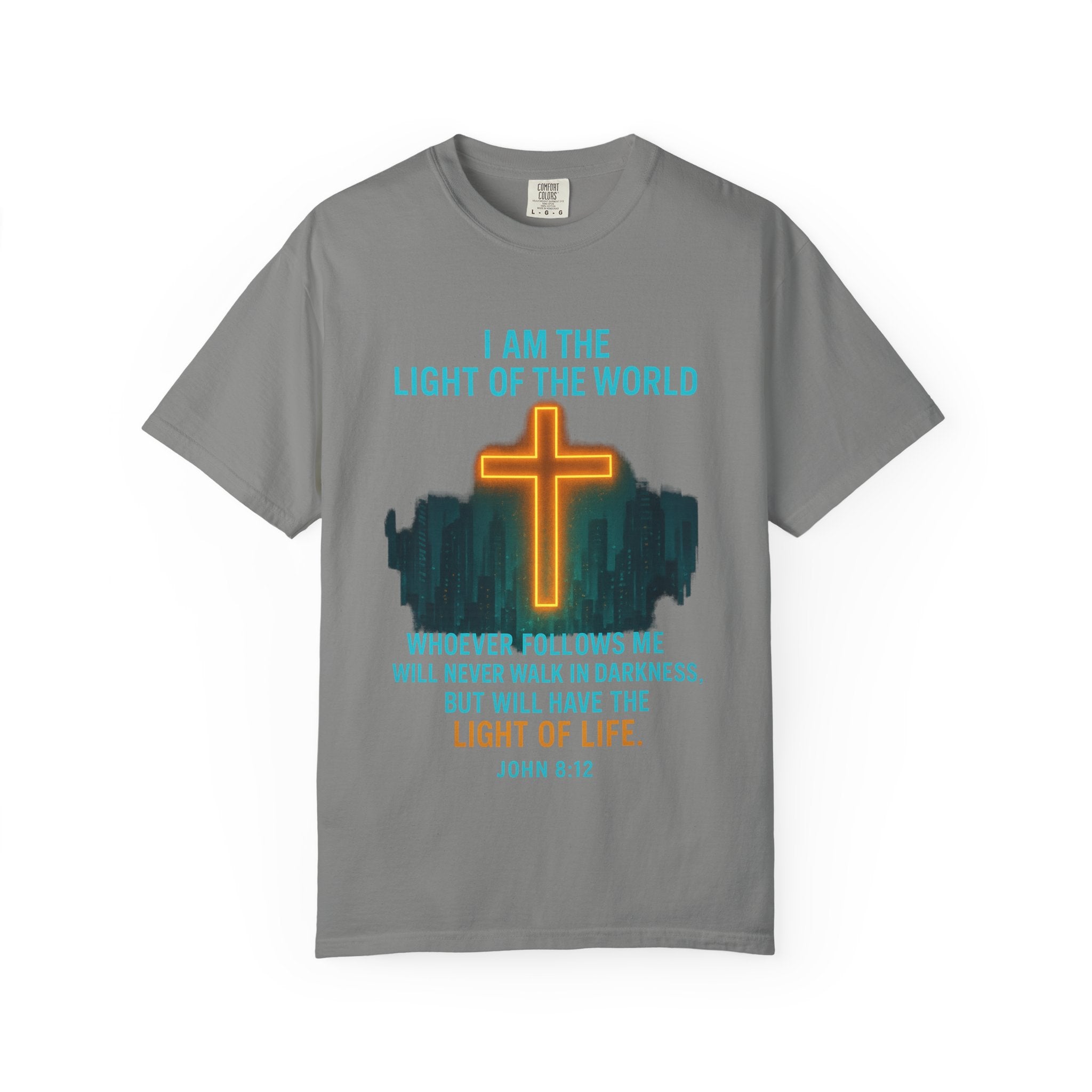 Garments of the Bible Unisex T-shirt John 8:12