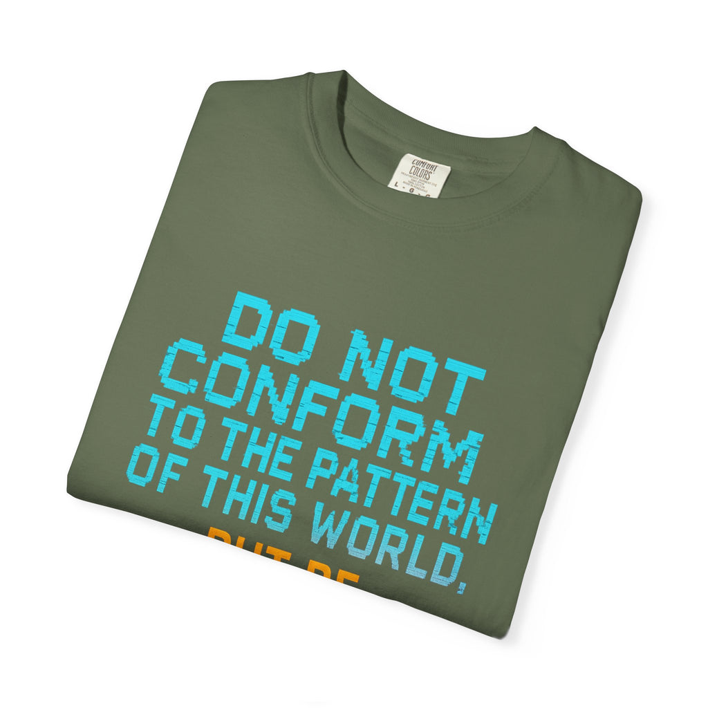 Garments of the Bible Unisex T-shirt Romans 12:2