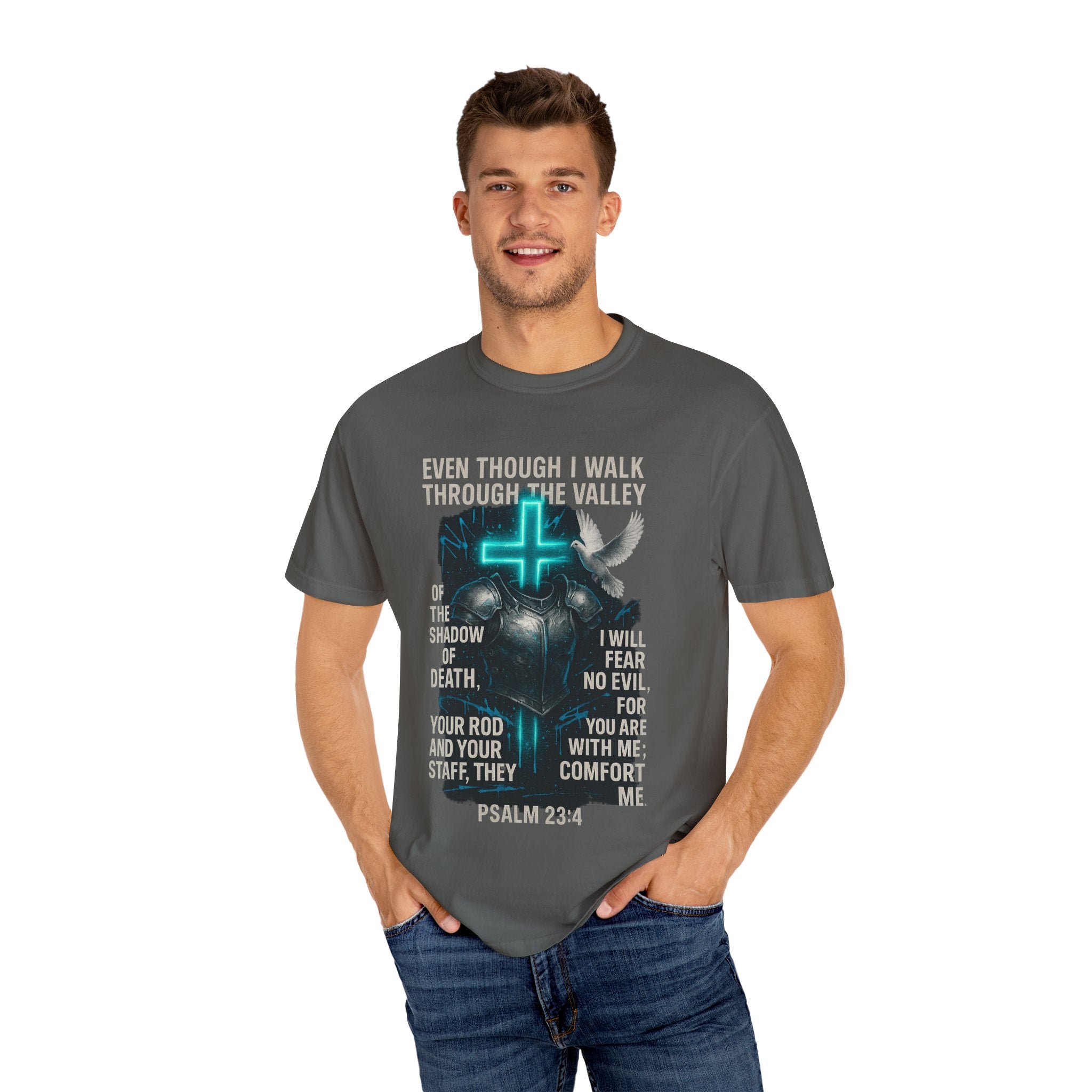 Garments of the Bible Unisex T-shirt Psalm 23:4