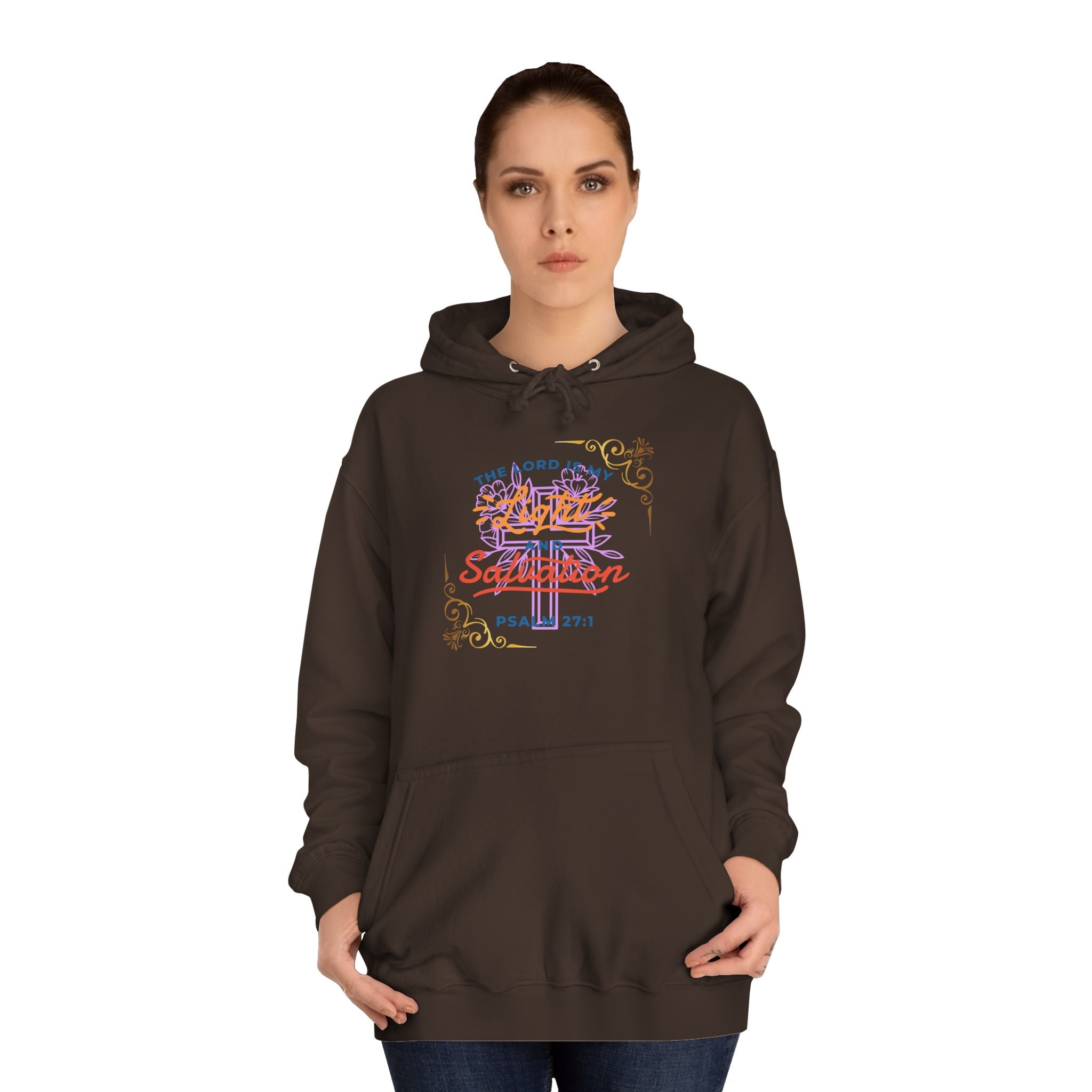 Inspirational Unisex College Hoodie, Motivational Sweatshirt, Faith-based [...]