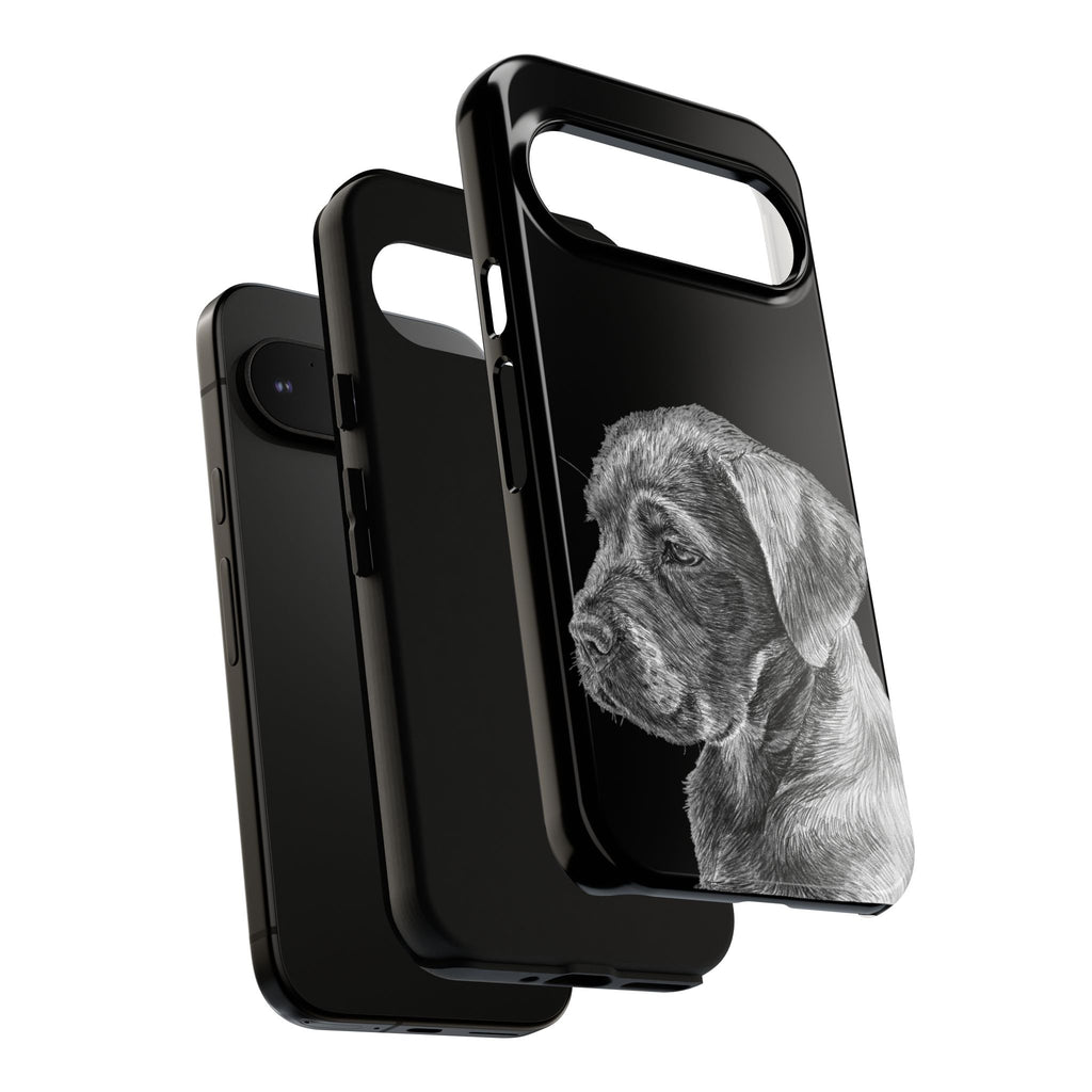 Custom Phone Case for Dog Lovers, Tough Cases with Labrador Design, Pet Owner Gift, Personalized Phone Cover, Animal Art Case