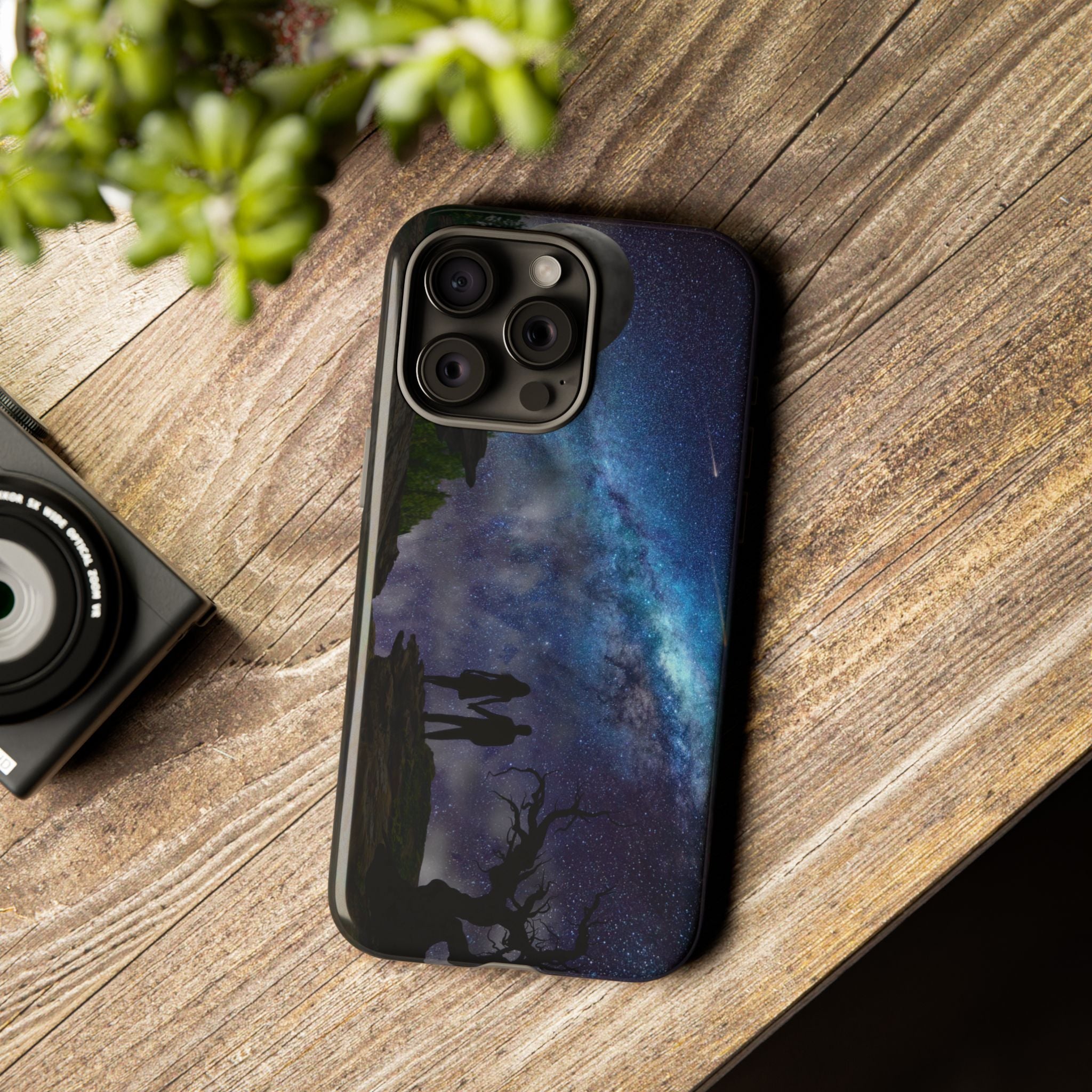 Starlit Galaxy Couples IPhone Case