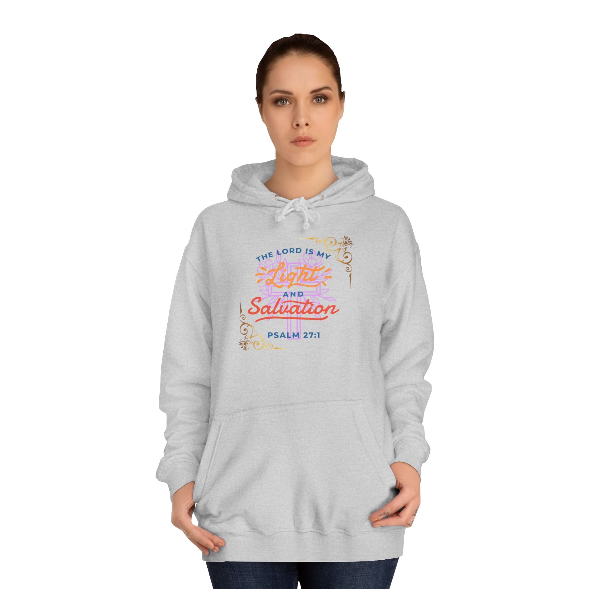 Inspirational Unisex College Hoodie, Motivational Sweatshirt, Faith-based [...]