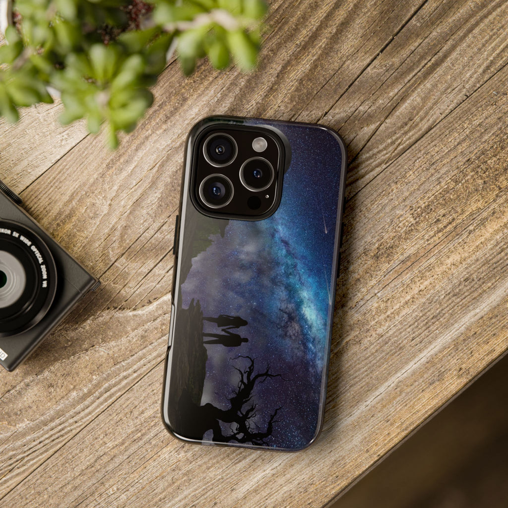 Starlit Galaxy Couples IPhone Case