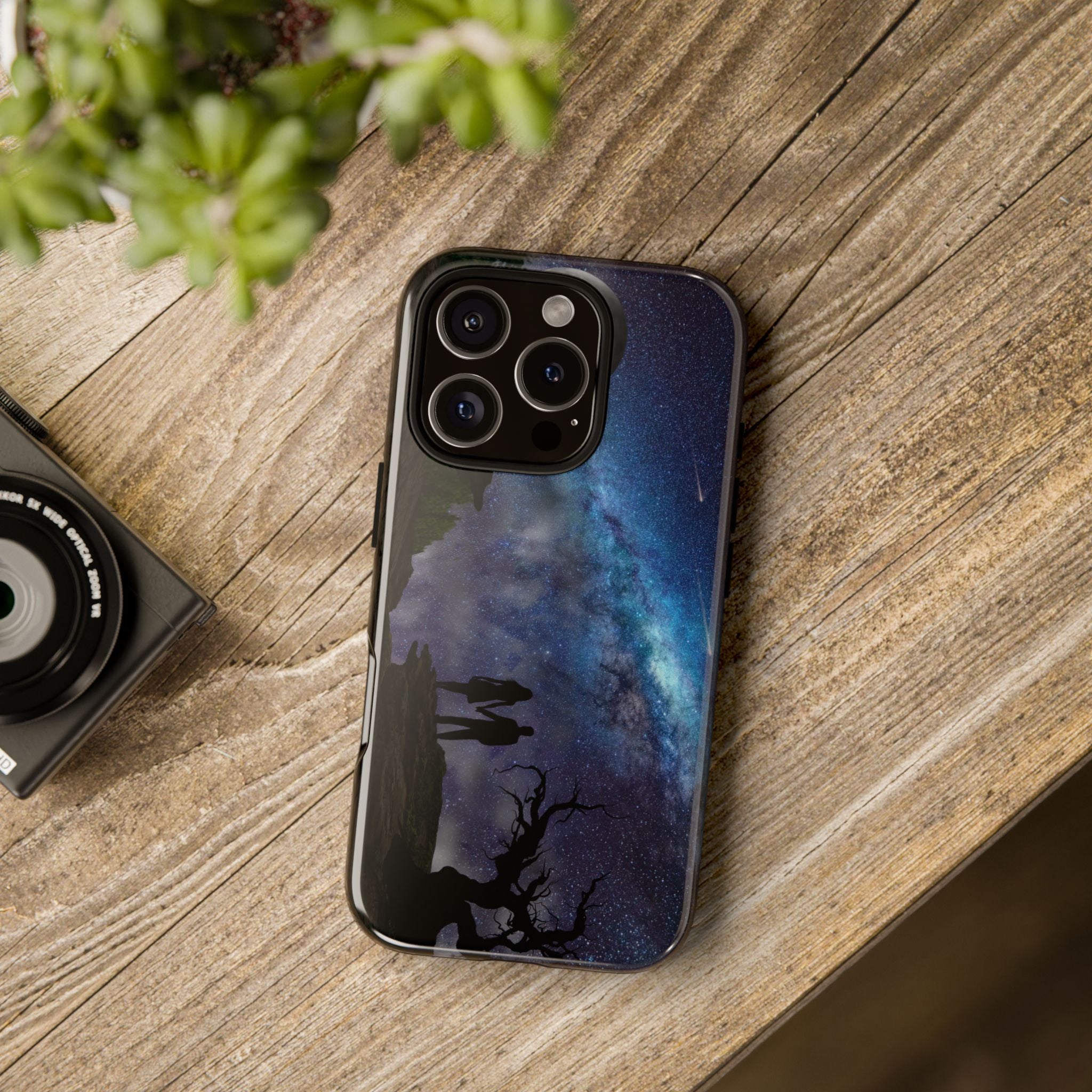 Starlit Galaxy Couples IPhone Case
