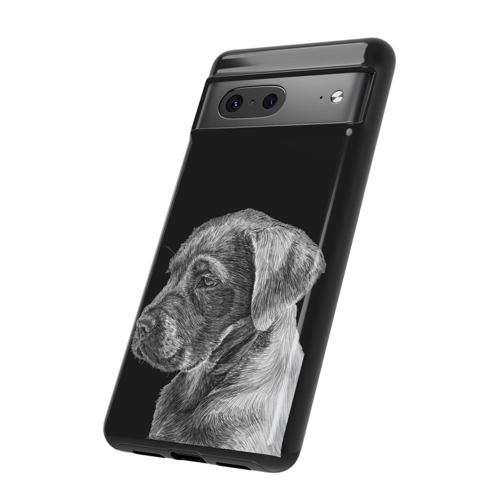 Custom Phone Case for Dog Lovers, Tough Cases with Labrador Design, Pet Owner Gift, Personalized Phone Cover, Animal Art Case