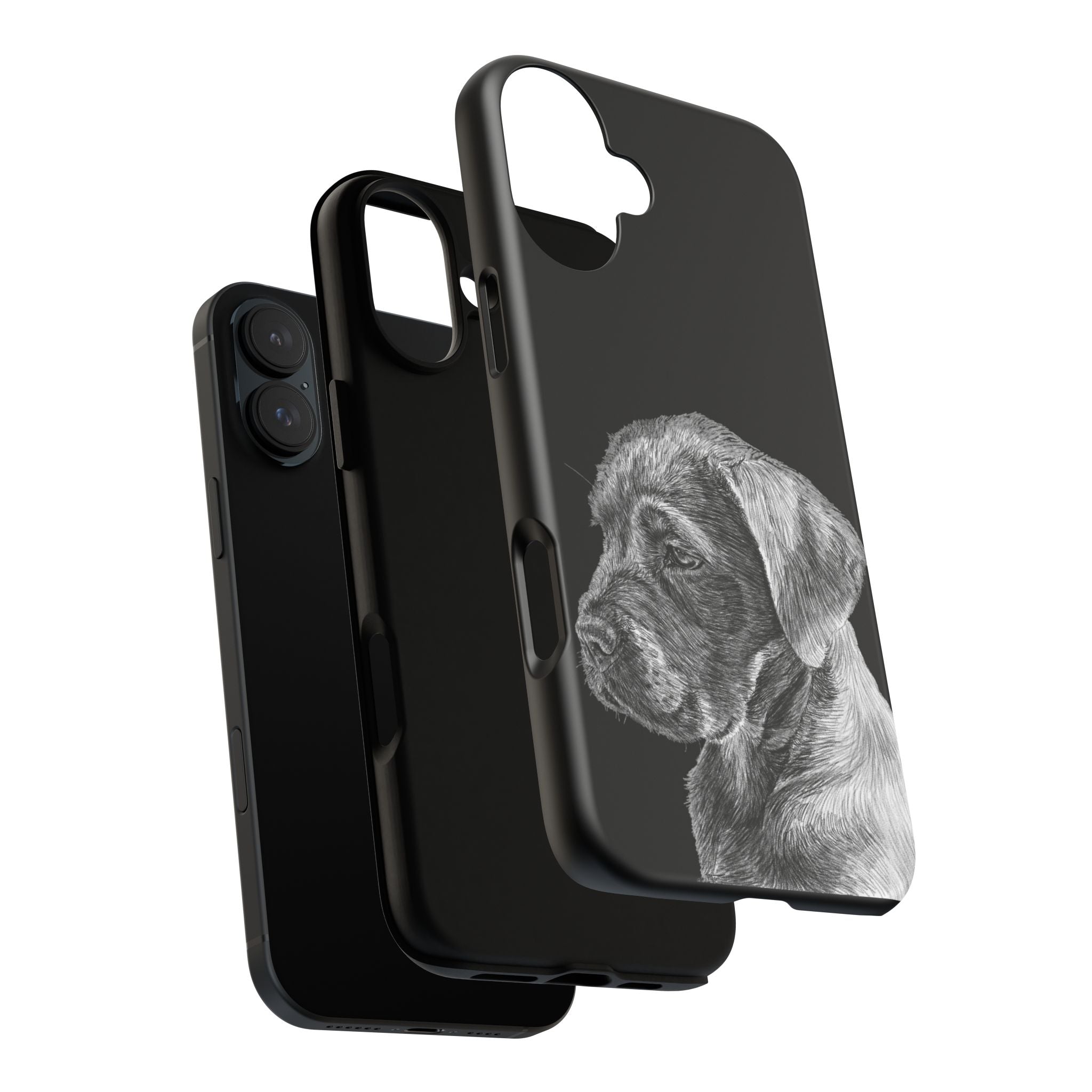 Custom Phone Case for Dog Lovers, Tough Cases with Labrador Design, Pet Owner Gift, Personalized Phone Cover, Animal Art Case