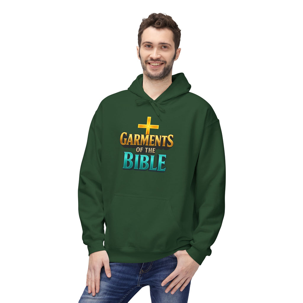 Garments of the Bible Unisex Hoodie (Romans 3:5)