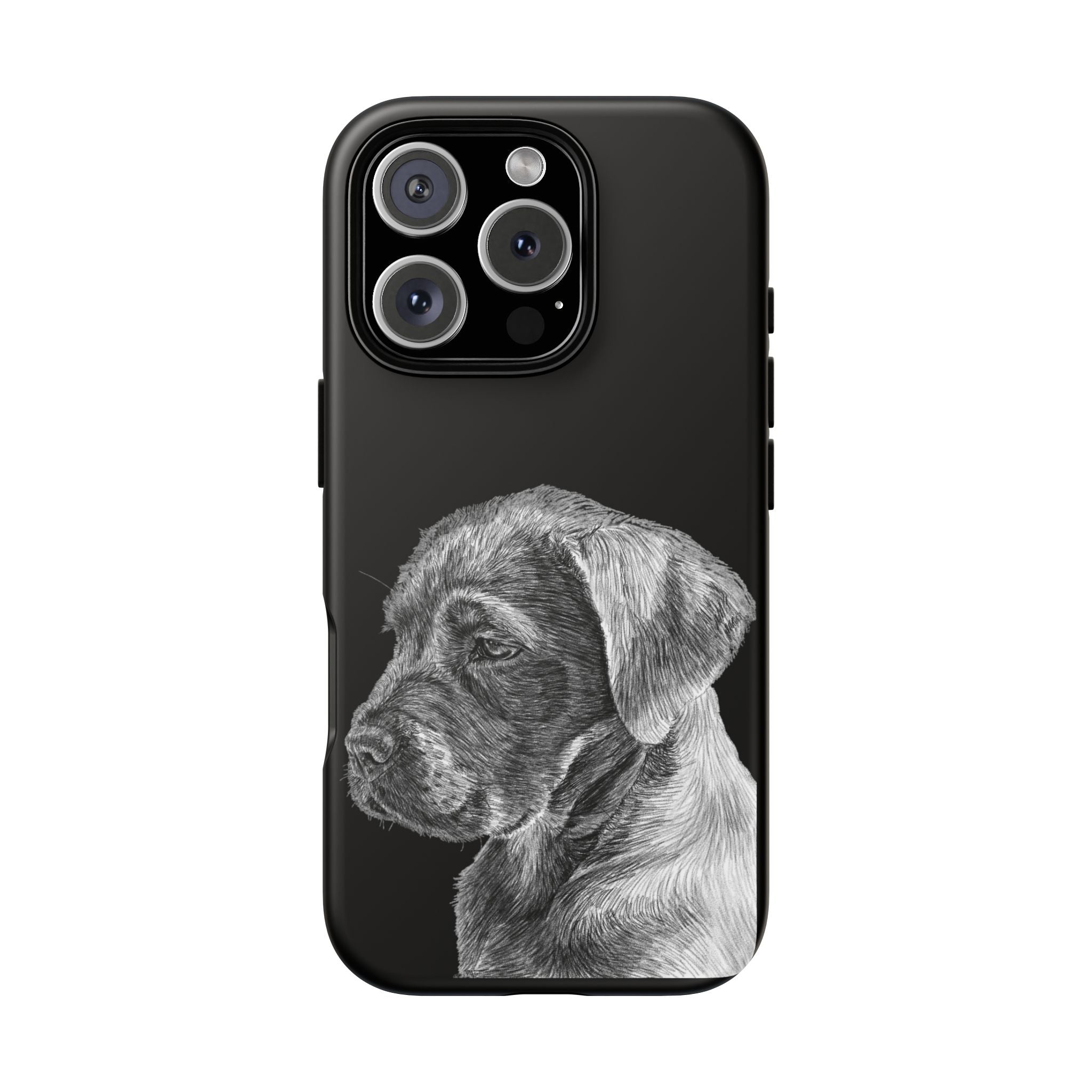 Custom Phone Case for Dog Lovers, Tough Cases with Labrador Design, Pet Owner Gift, Personalized Phone Cover, Animal Art Case