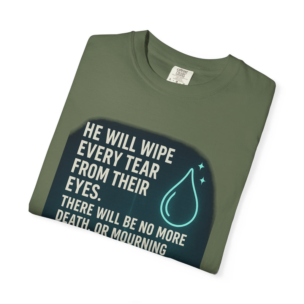 Garments of the Bible Unisex T-shirt Revelations 21:4