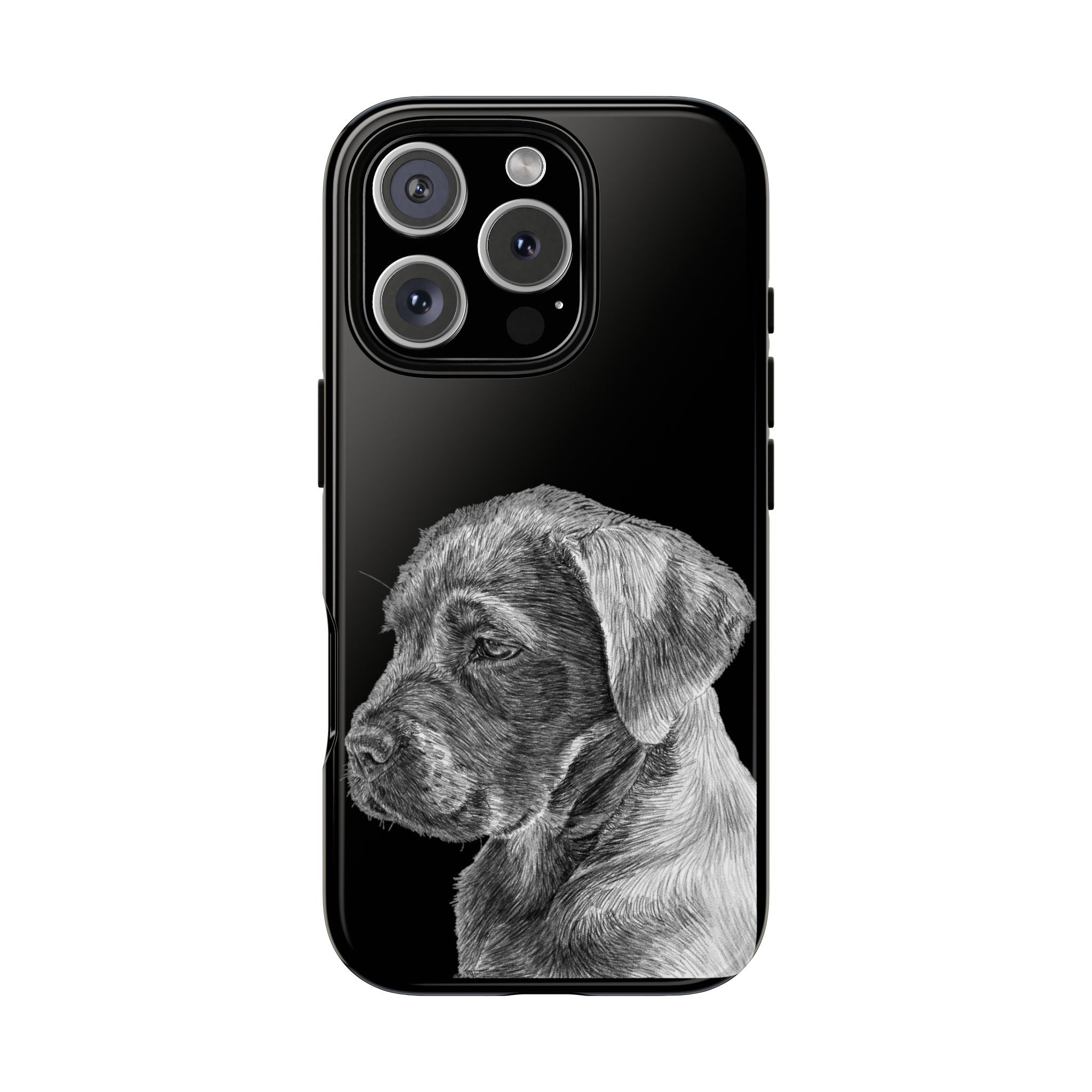 Custom Phone Case for Dog Lovers, Tough Cases with Labrador Design, Pet Owner Gift, Personalized Phone Cover, Animal Art Case