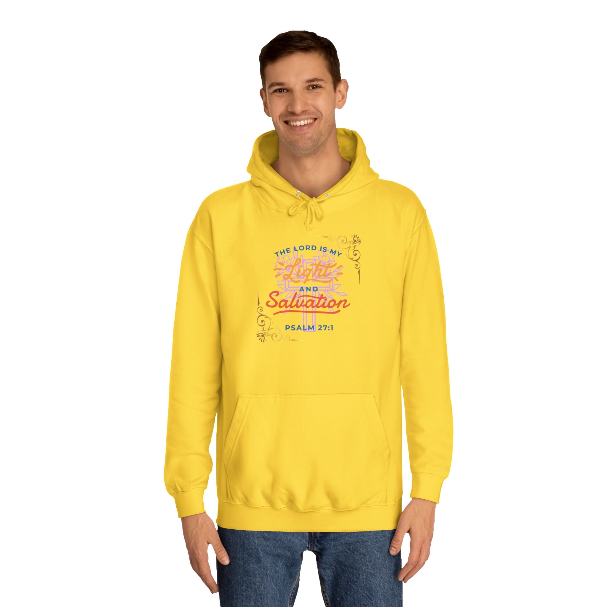 Inspirational Unisex College Hoodie, Motivational Sweatshirt, Faith-based [...]