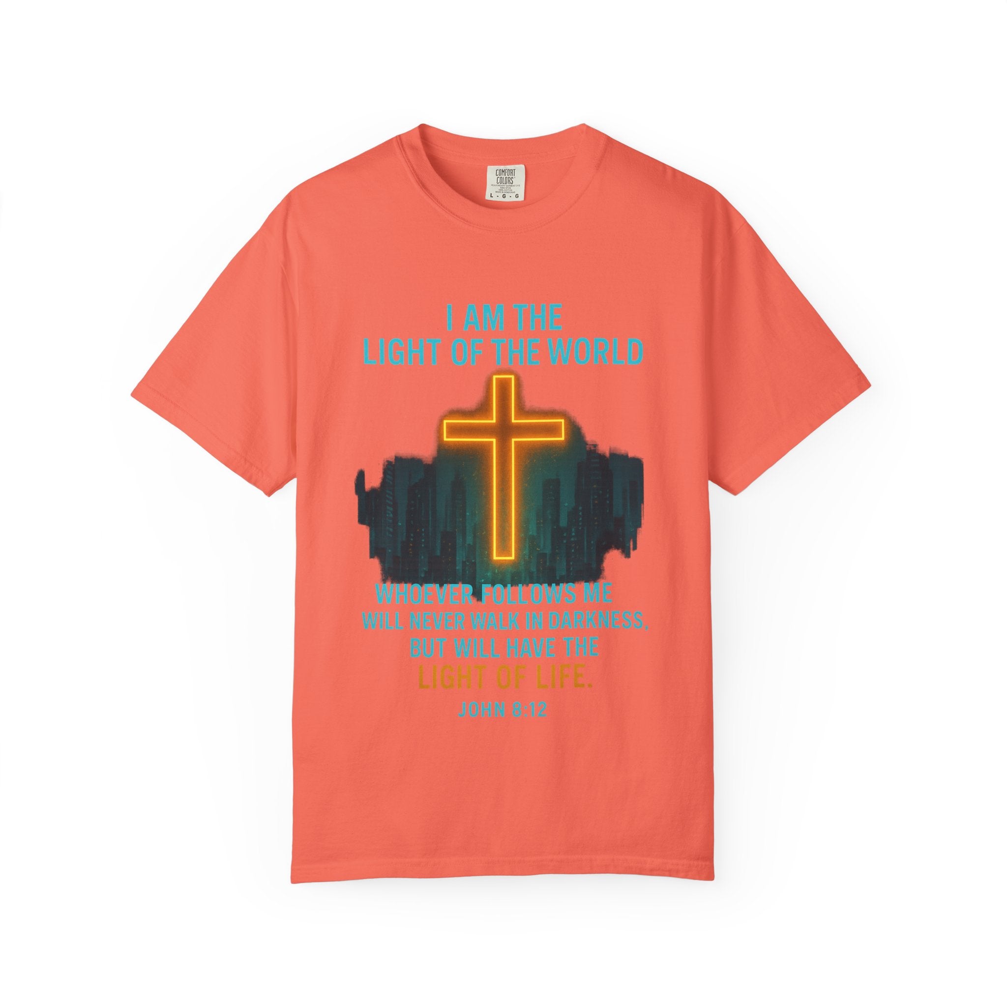 Garments of the Bible Unisex T-shirt John 8:12