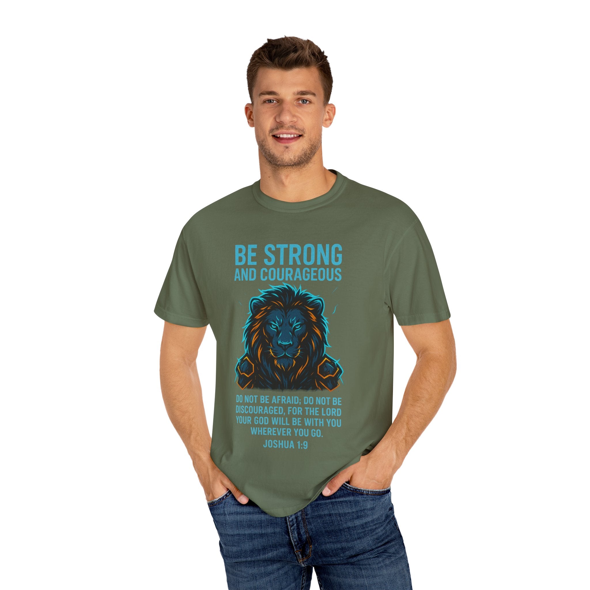 Garments of the Bible Unisex T-shirt Joshua 1:9