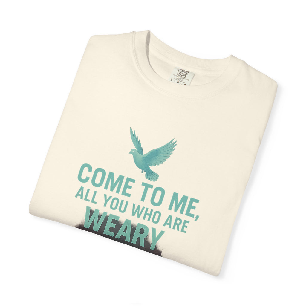 Garments of the Bible Unisex T-shirt Matthew 11:28