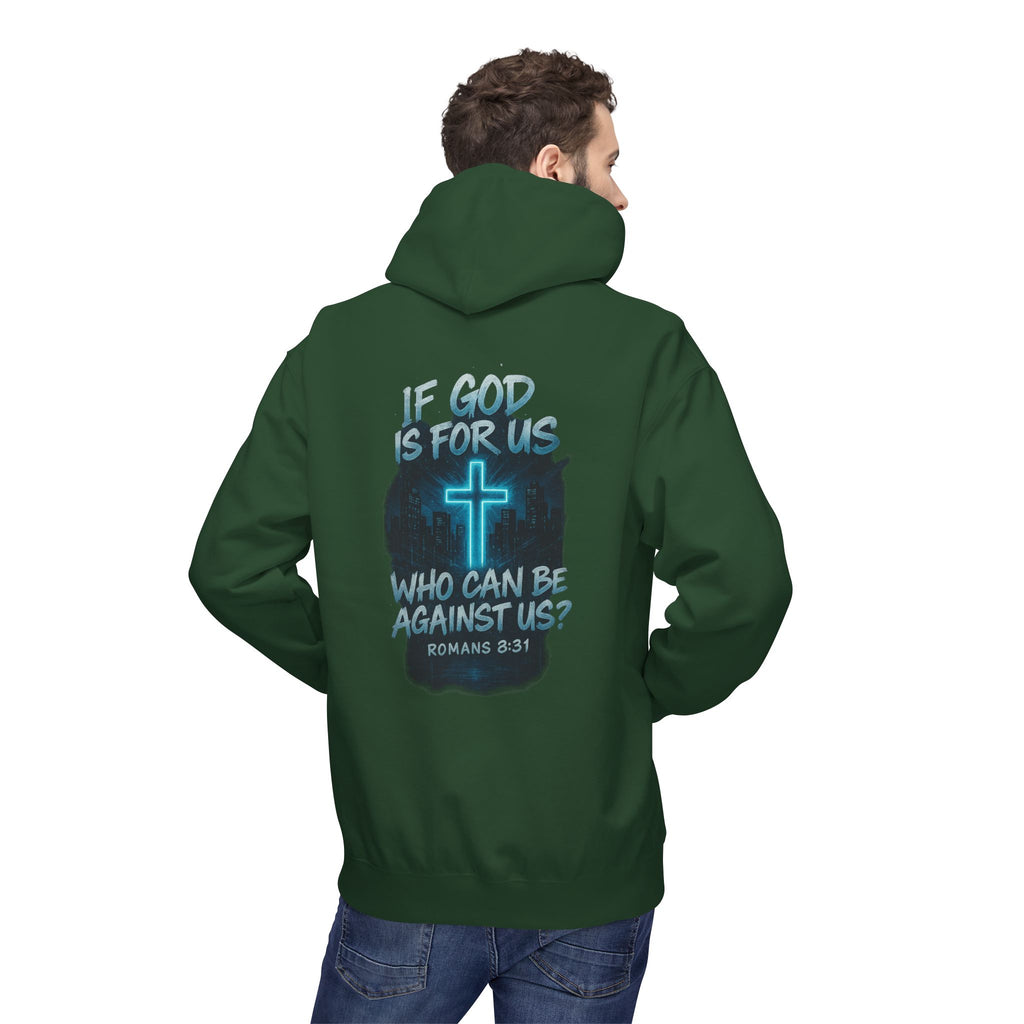 Garments of the Bible Unisex Hoodie (Romans 8:31)