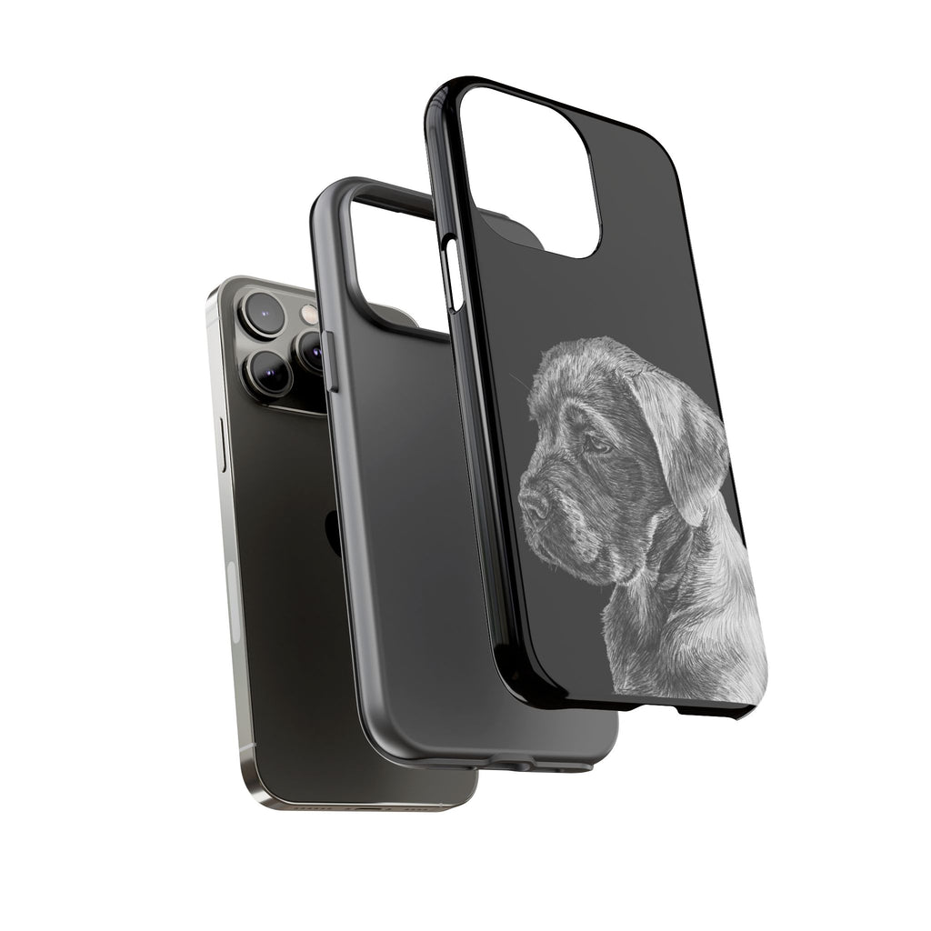 Custom Phone Case for Dog Lovers, Tough Cases with Labrador Design, Pet Owner Gift, Personalized Phone Cover, Animal Art Case