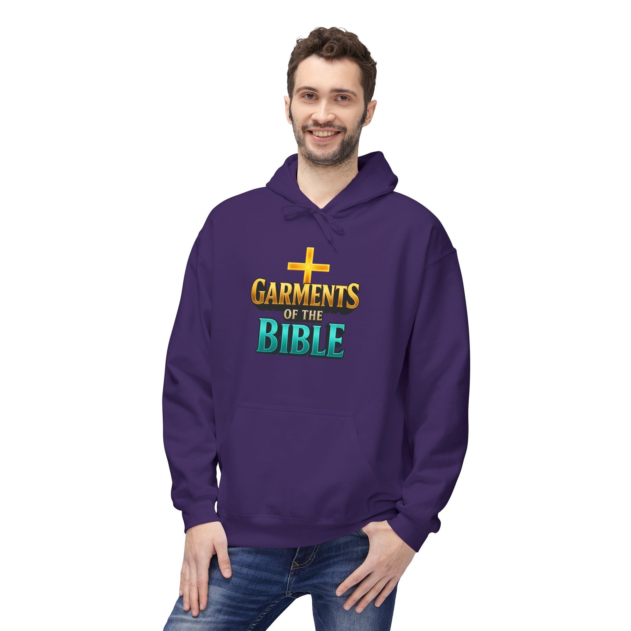 Garments of the Bible Unisex Hoodie Psalm 23:4