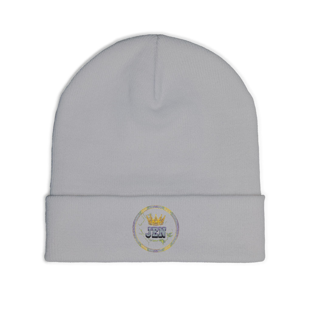 K1ng_Jen Beanie Hat Logo 1
