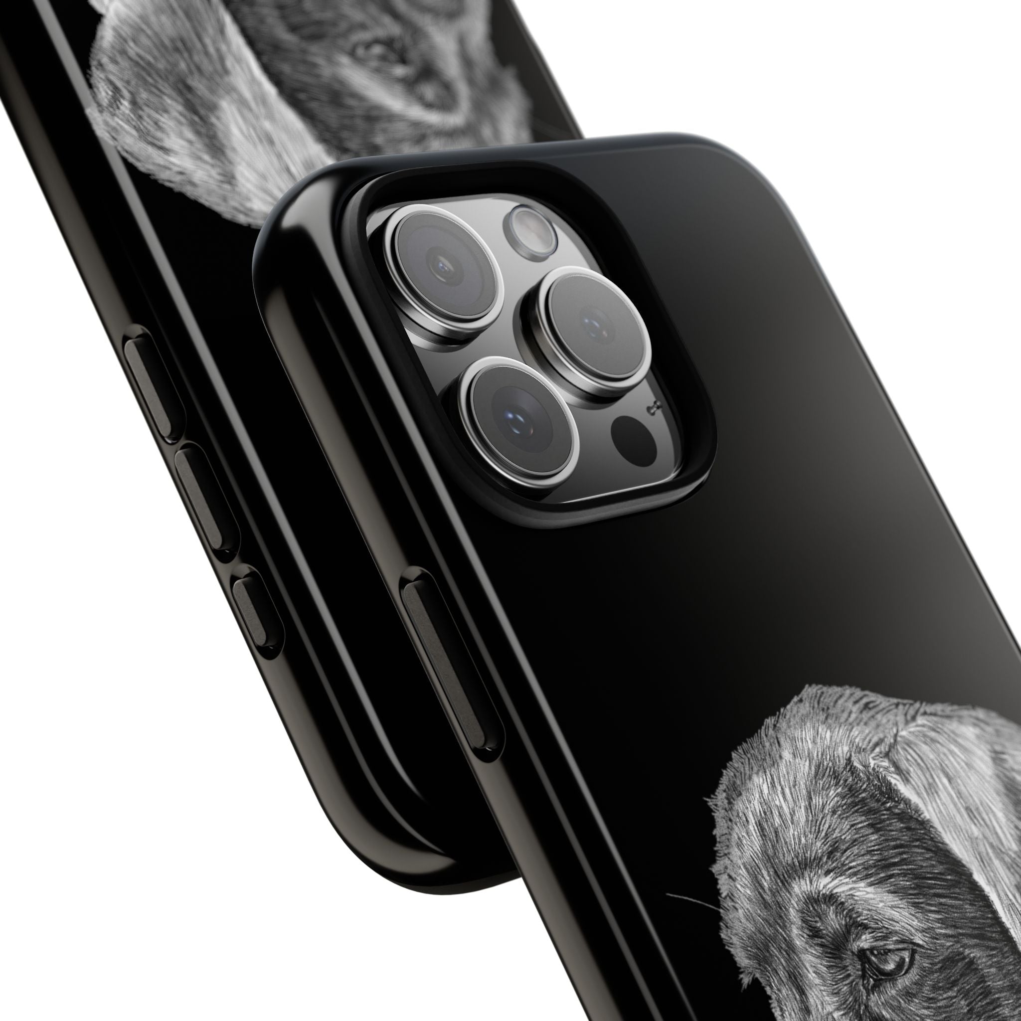 Custom Phone Case for Dog Lovers, Tough Cases with Labrador Design, Pet Owner Gift, Personalized Phone Cover, Animal Art Case
