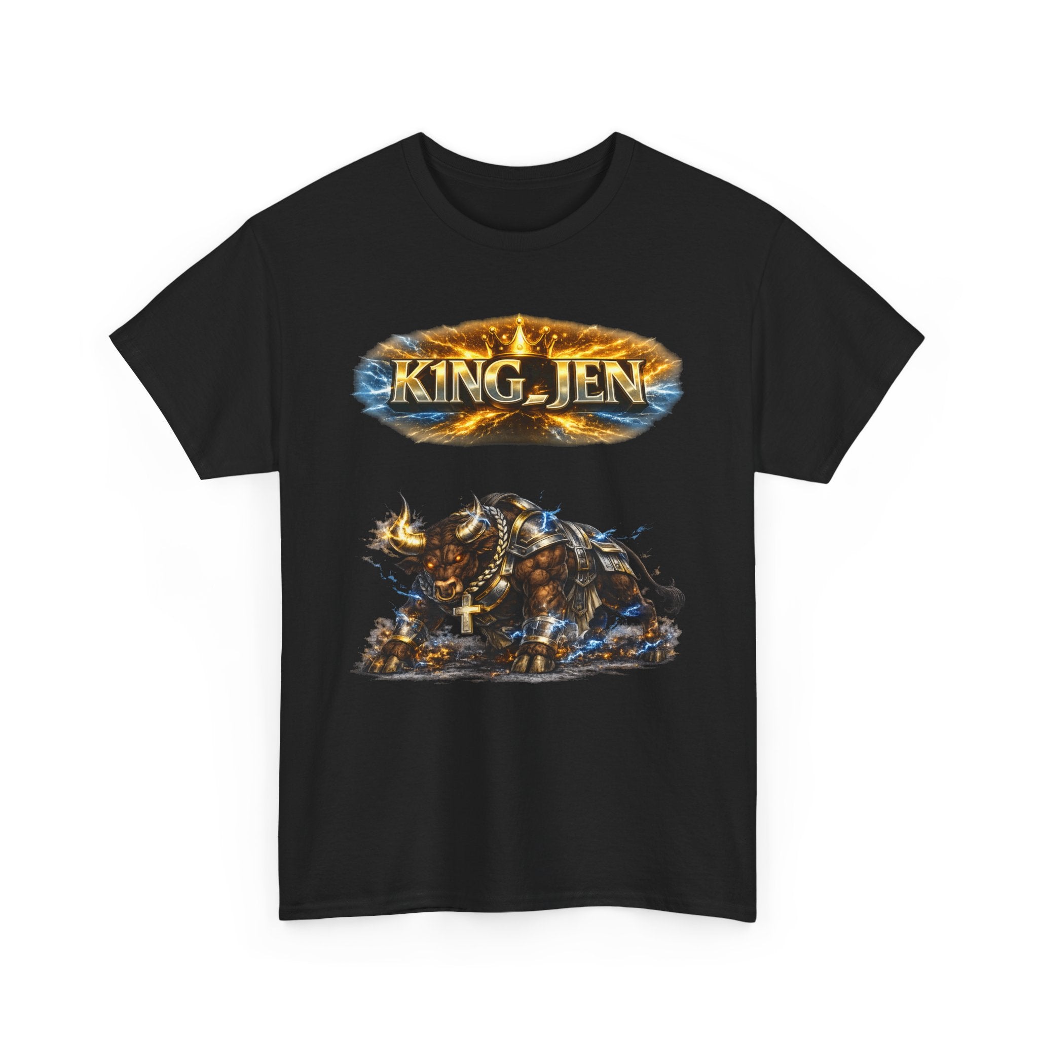 K1ng_Jen x Garments of the Bible Collab T-shirt (Divine Bull)