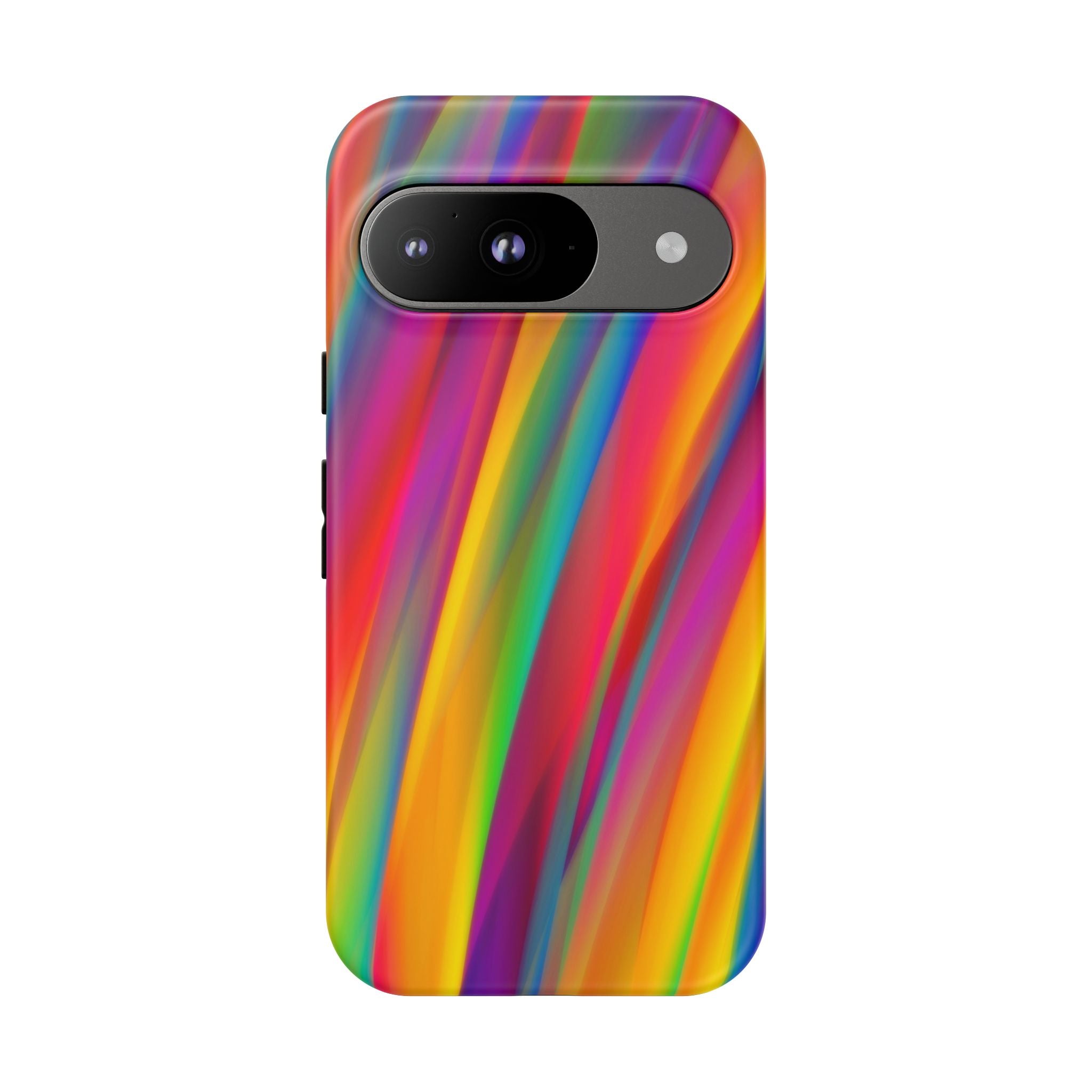 Vibrant Tough Phone Case, Colorful Phone Protection, Artistic Cell Cover, Gift for Gamers, Fun Tech Accessory, Pride Celebration