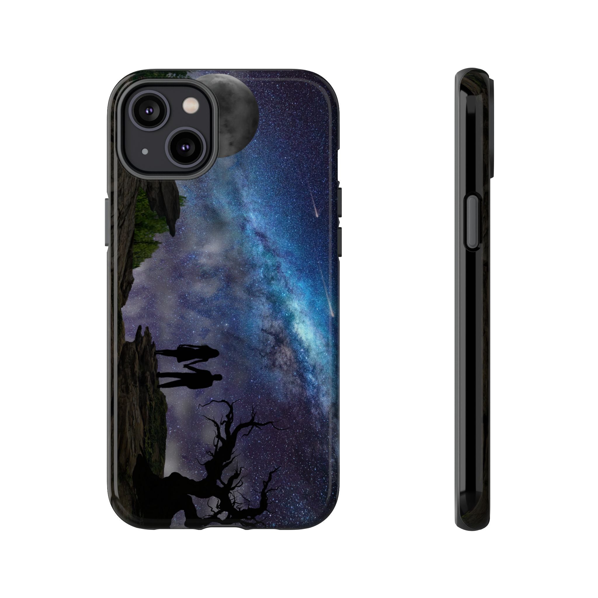Starlit Galaxy Couples IPhone Case