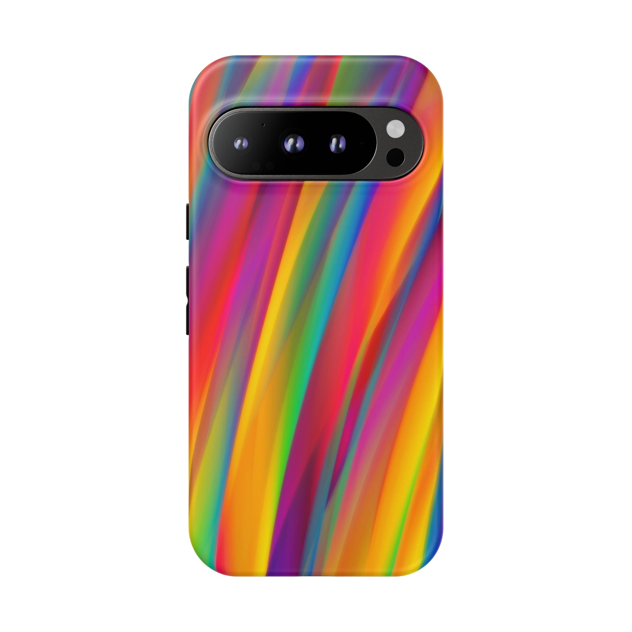 Vibrant Tough Phone Case, Colorful Phone Protection, Artistic Cell Cover, Gift for Gamers, Fun Tech Accessory, Pride Celebration