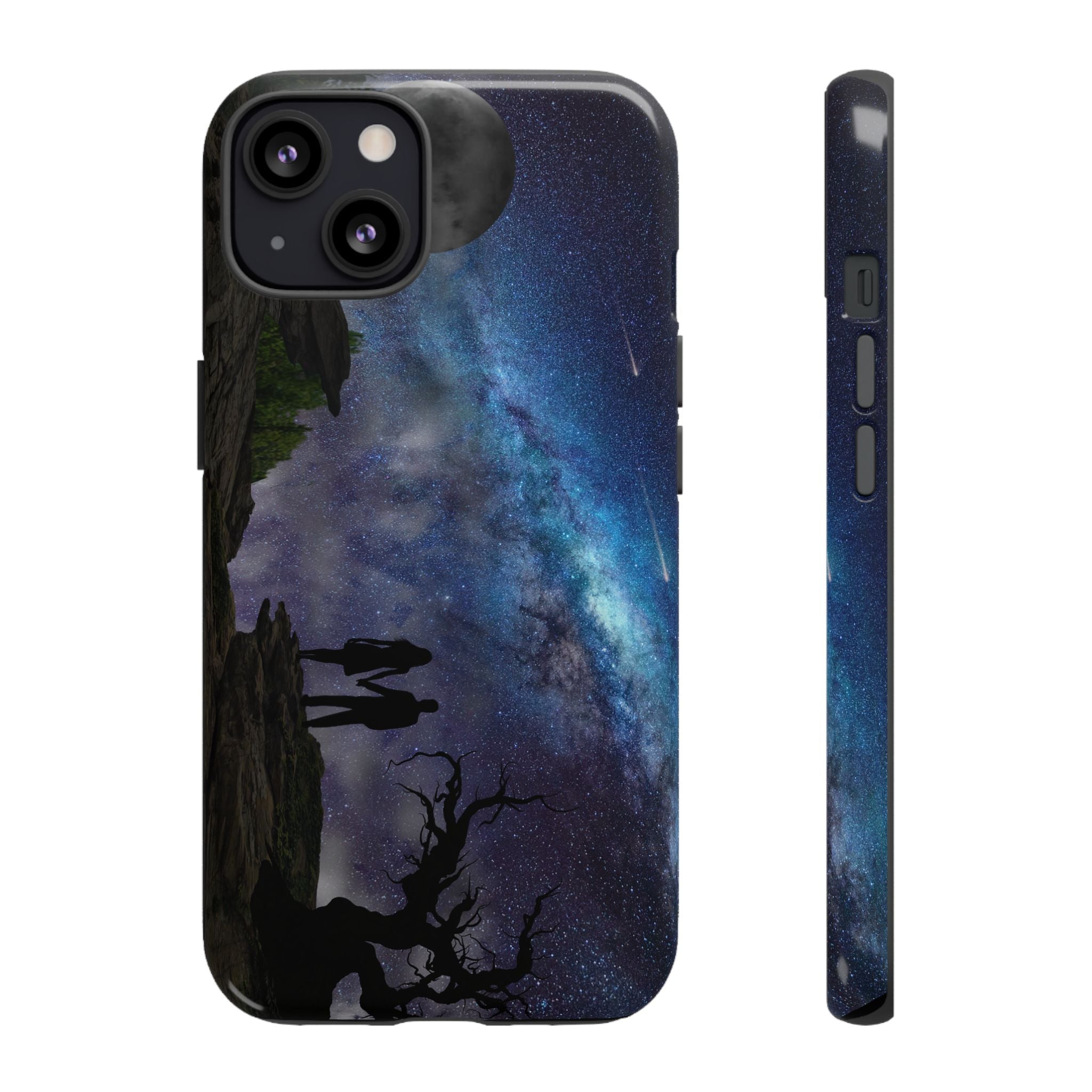 Starlit Galaxy Couples IPhone Case