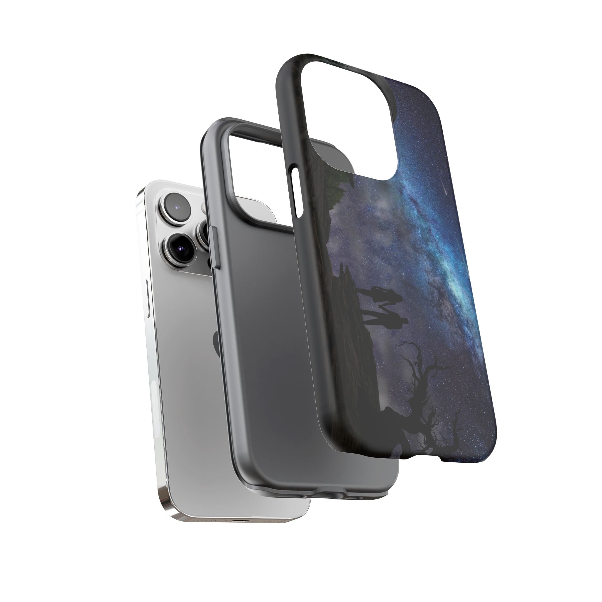 Starlit Galaxy Couples IPhone Case