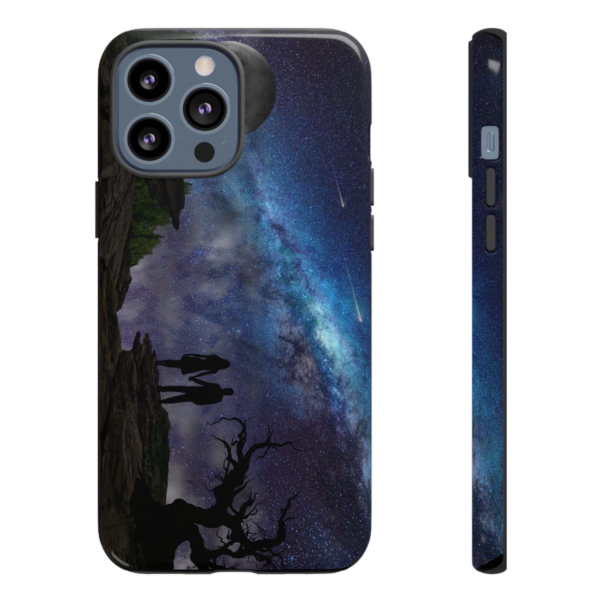 Starlit Galaxy Couples IPhone Case