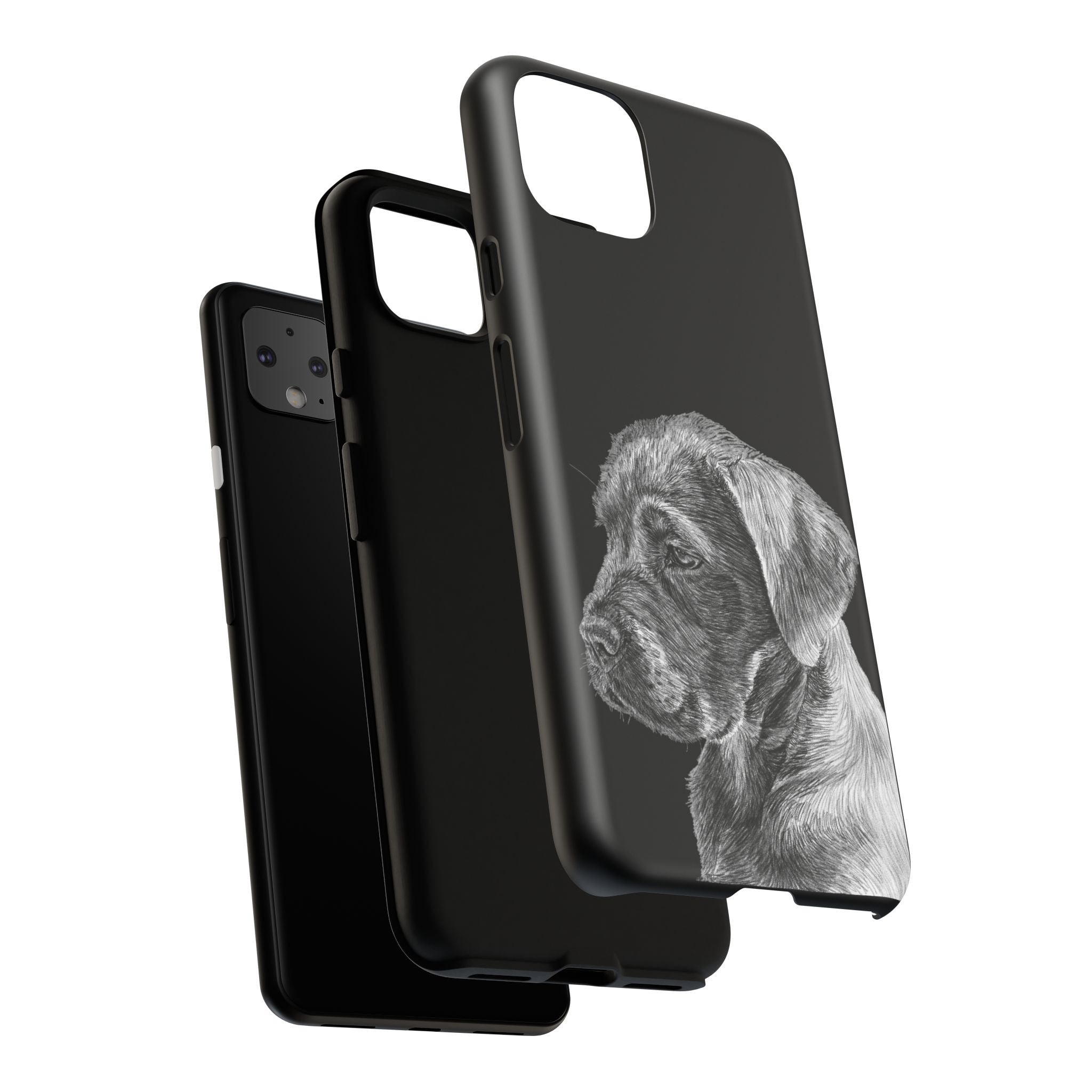 Custom Phone Case for Dog Lovers, Tough Cases with Labrador Design, Pet Owner Gift, Personalized Phone Cover, Animal Art Case