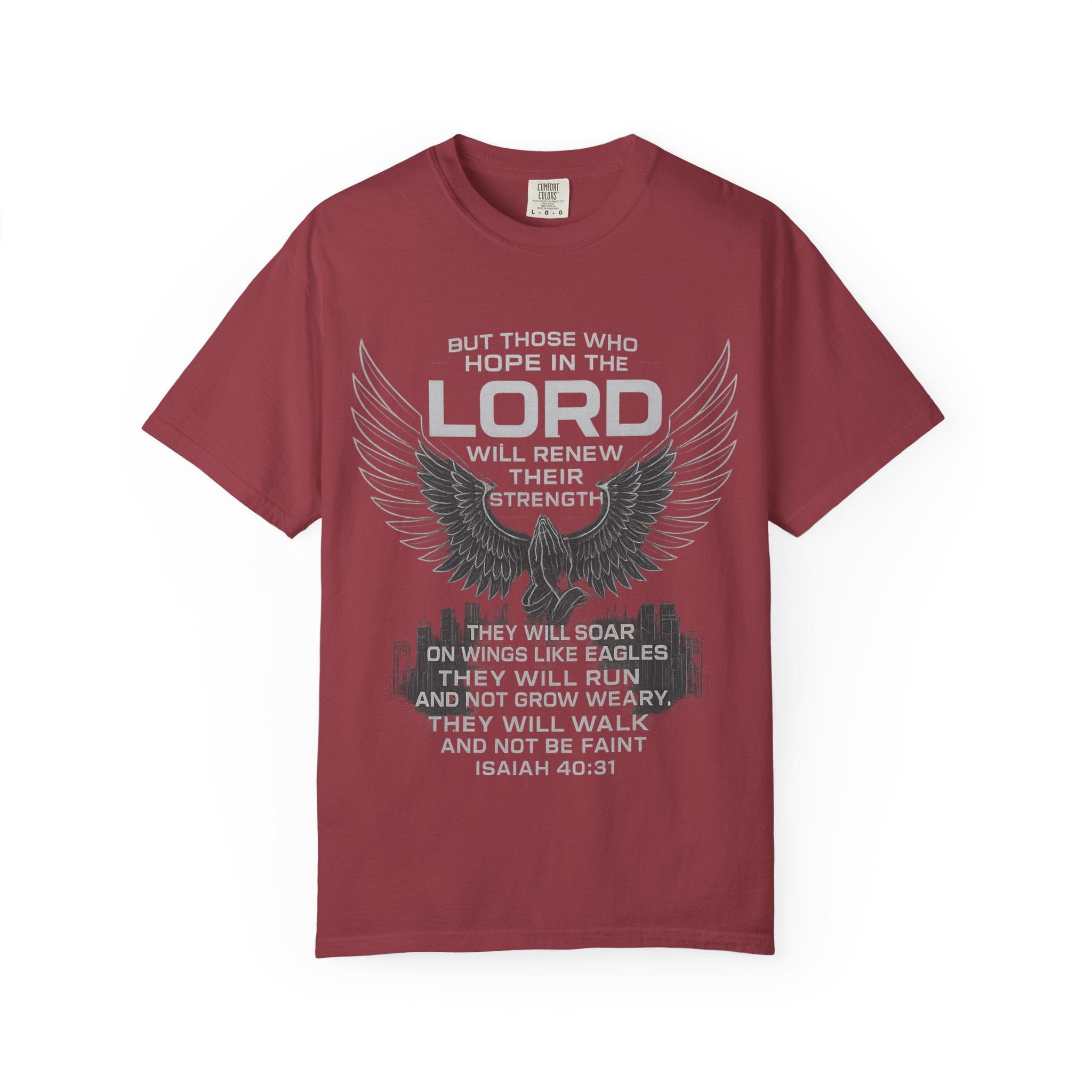 Garments of the Bible Unisex T-shirt Isaiah 40:31
