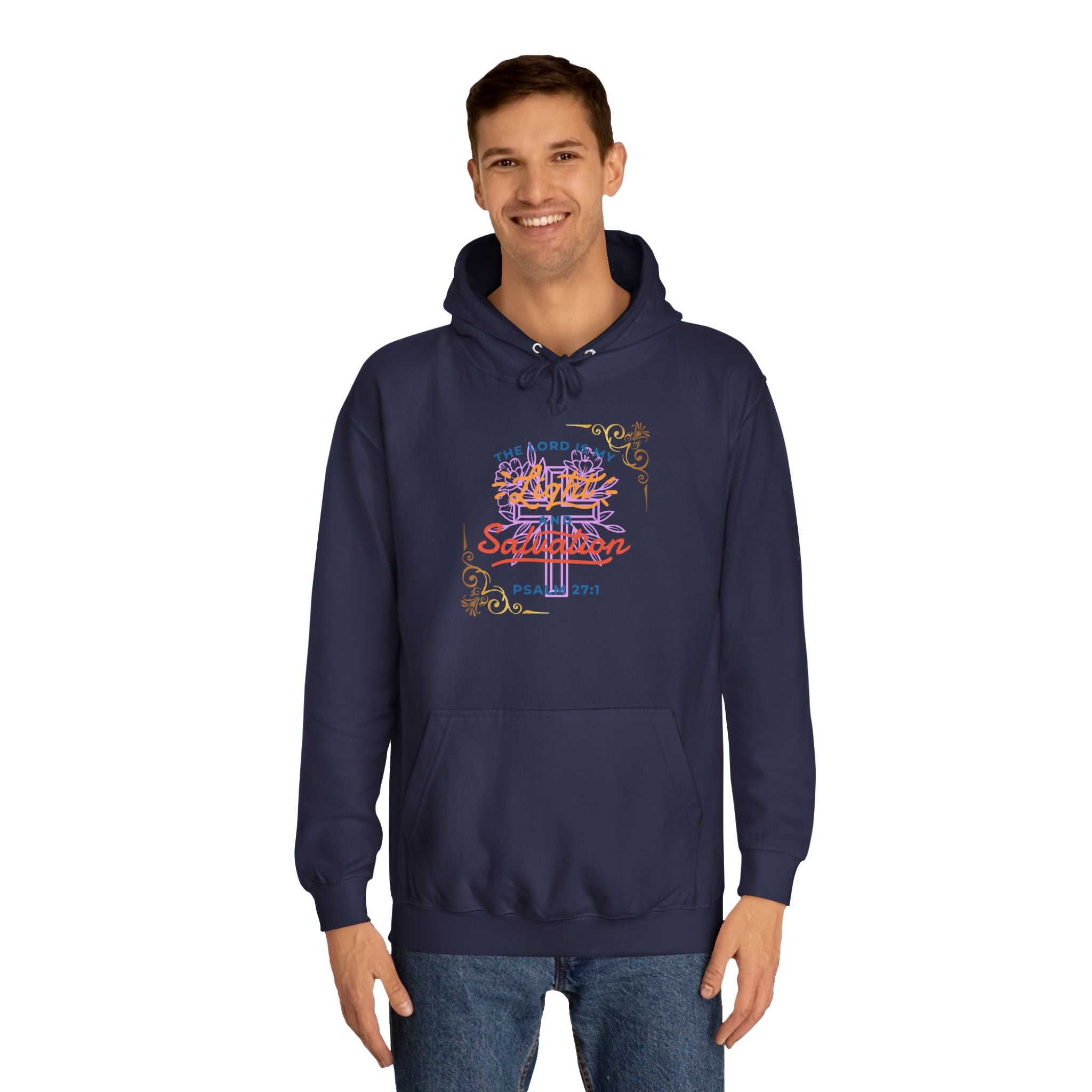 Inspirational Unisex College Hoodie, Motivational Sweatshirt, Faith-based [...]